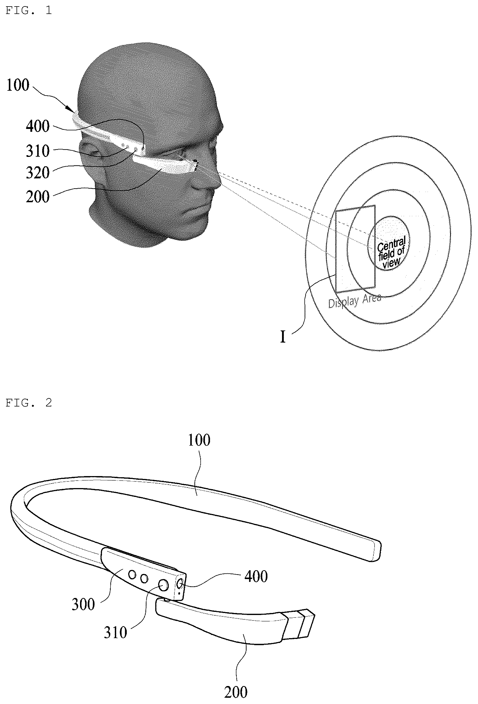 Patent US12332447 — Display module capable of positioning image and optical device comprising the same — Figure 1