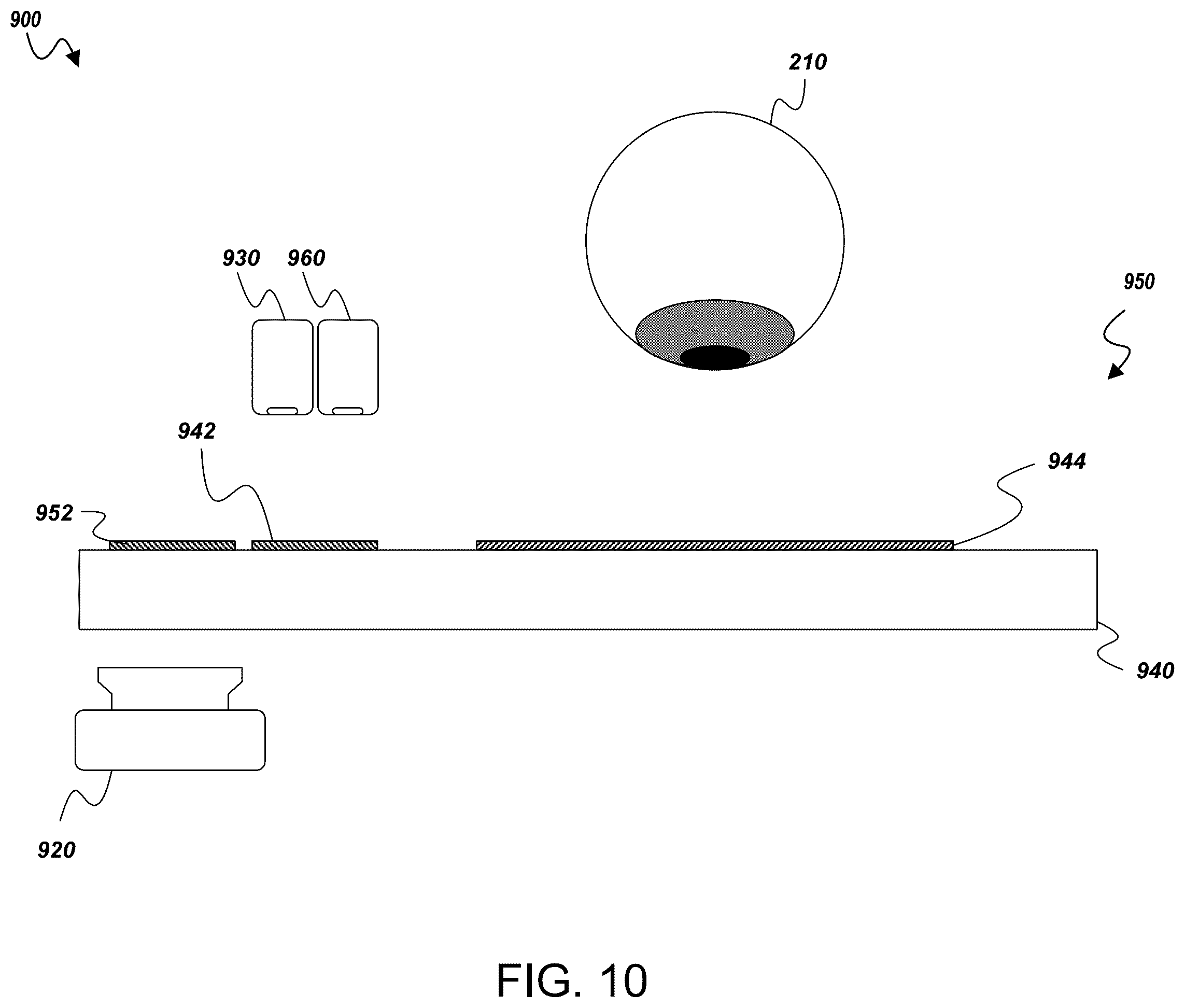 Patent US12332451 Figure 11 – Eyewear with pinhole and slit cameras