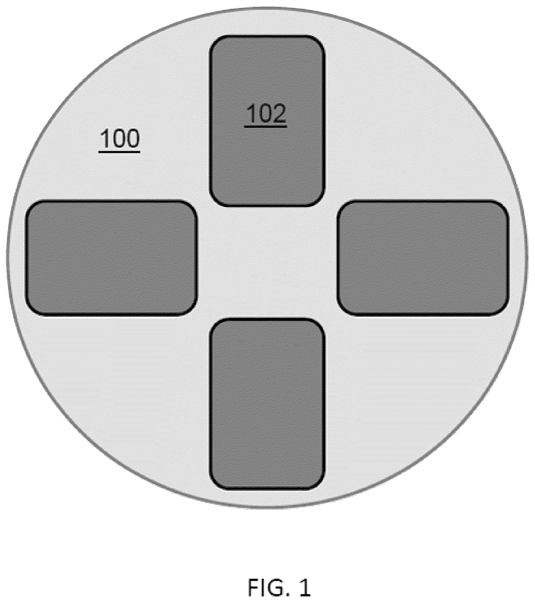 Patent US12332481 — Biased total thickness variations in waveguide display substrates — Figure 1