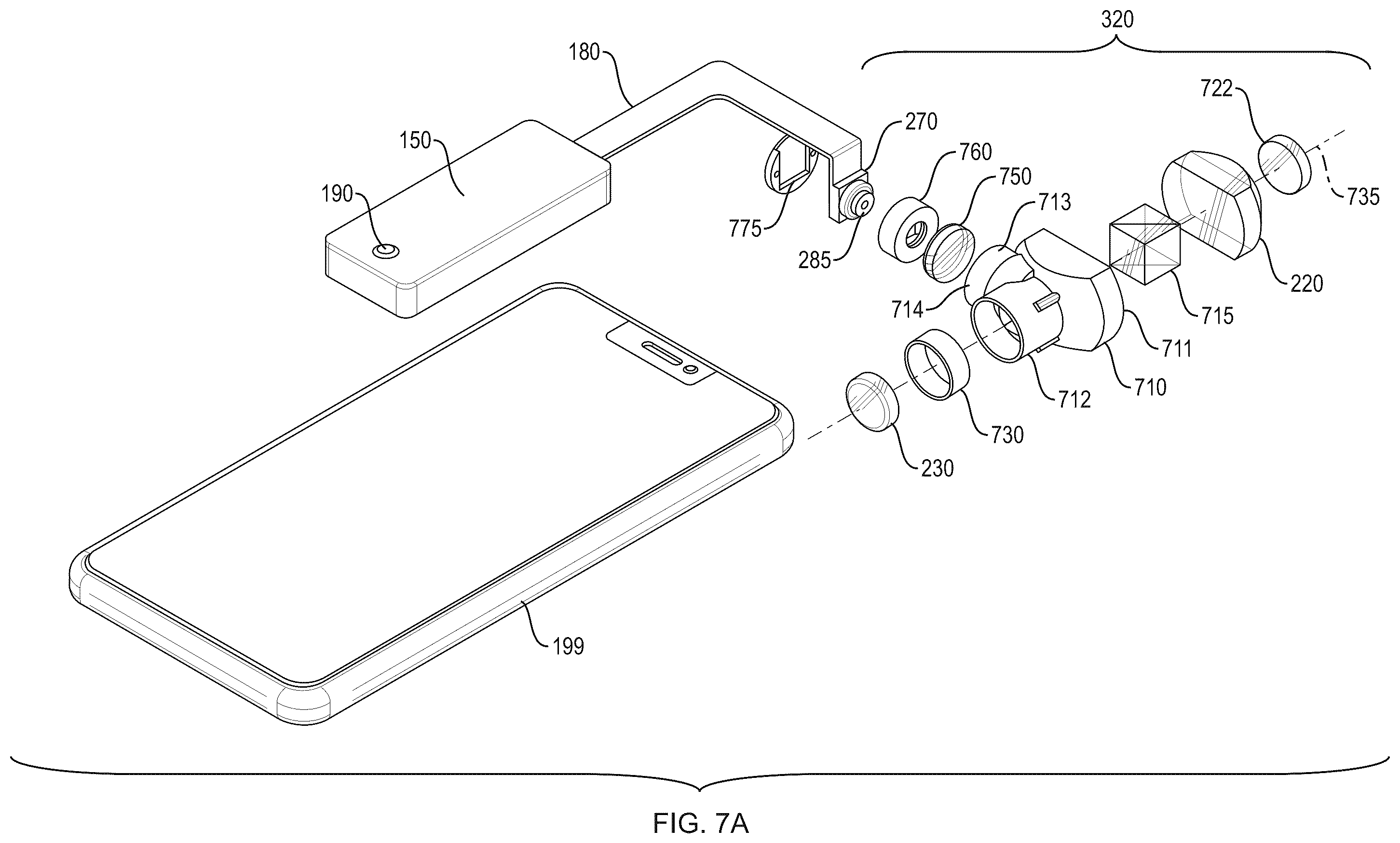 Patent US12332507 Figure 14 – Examination/visualization/collection system with light enhancement