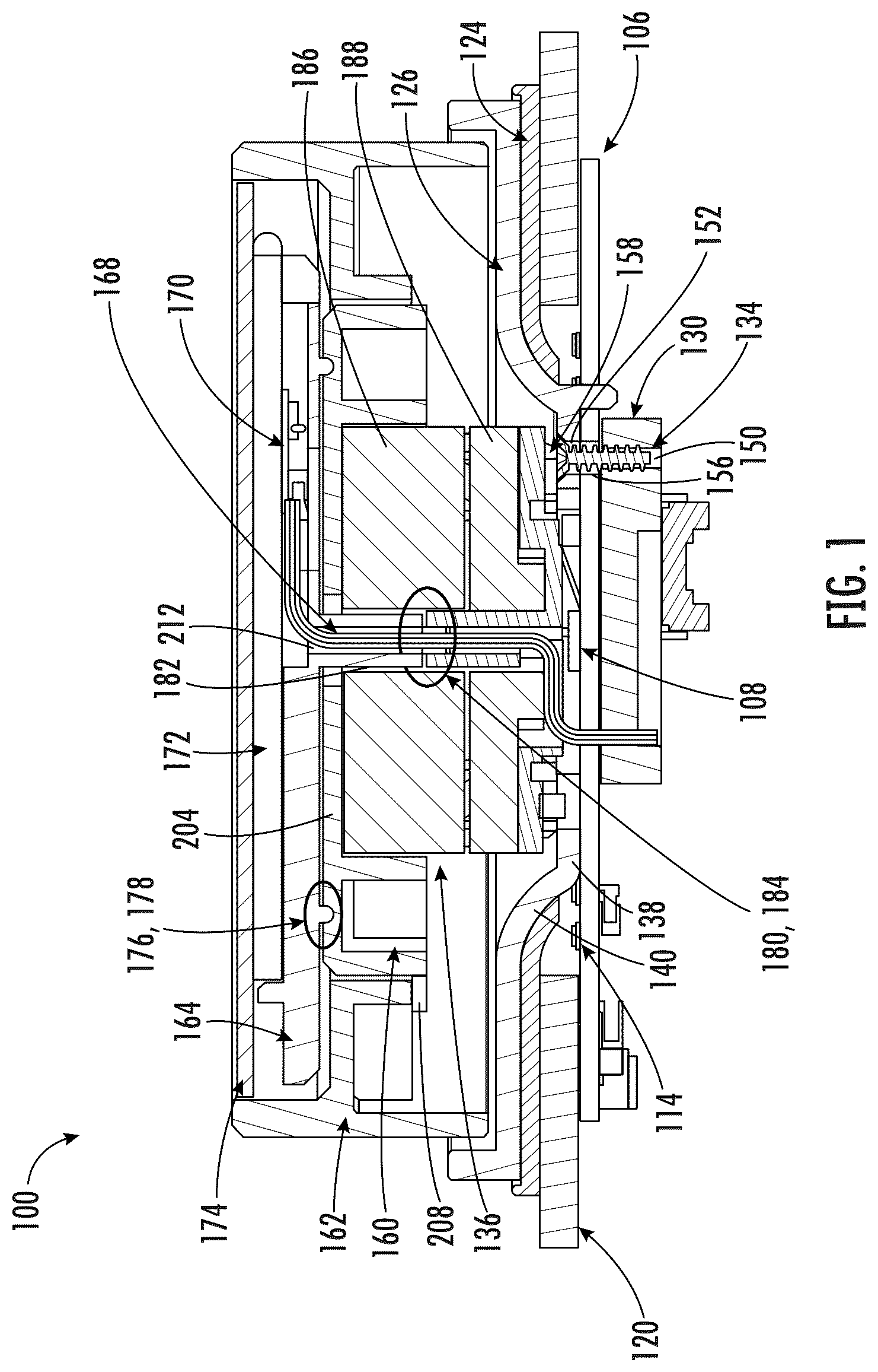 Patent US12332512 — Gimbal encoder — Figure 1