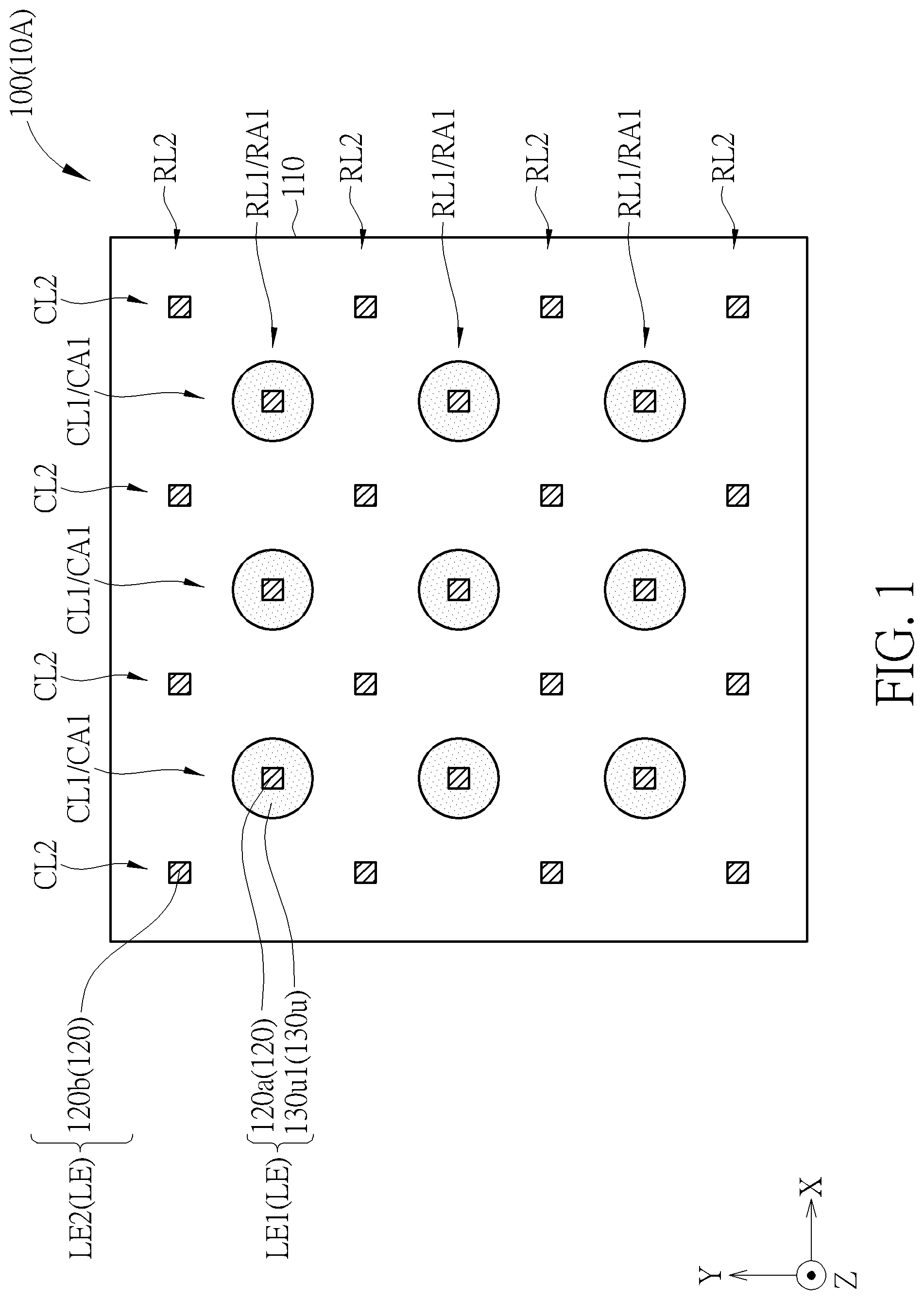 Patent US12332516 — Electronic device — Figure 1