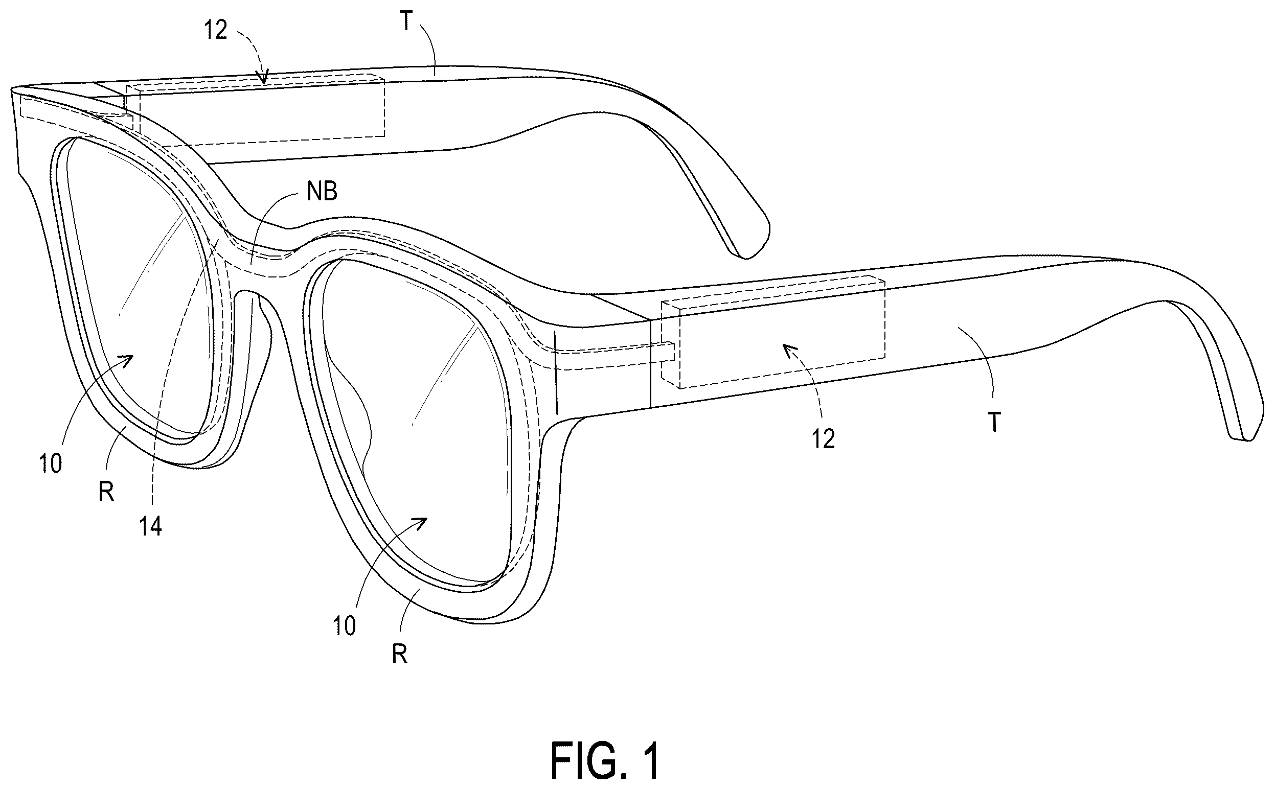 Patent US12332537 — Electronic device — Figure 1