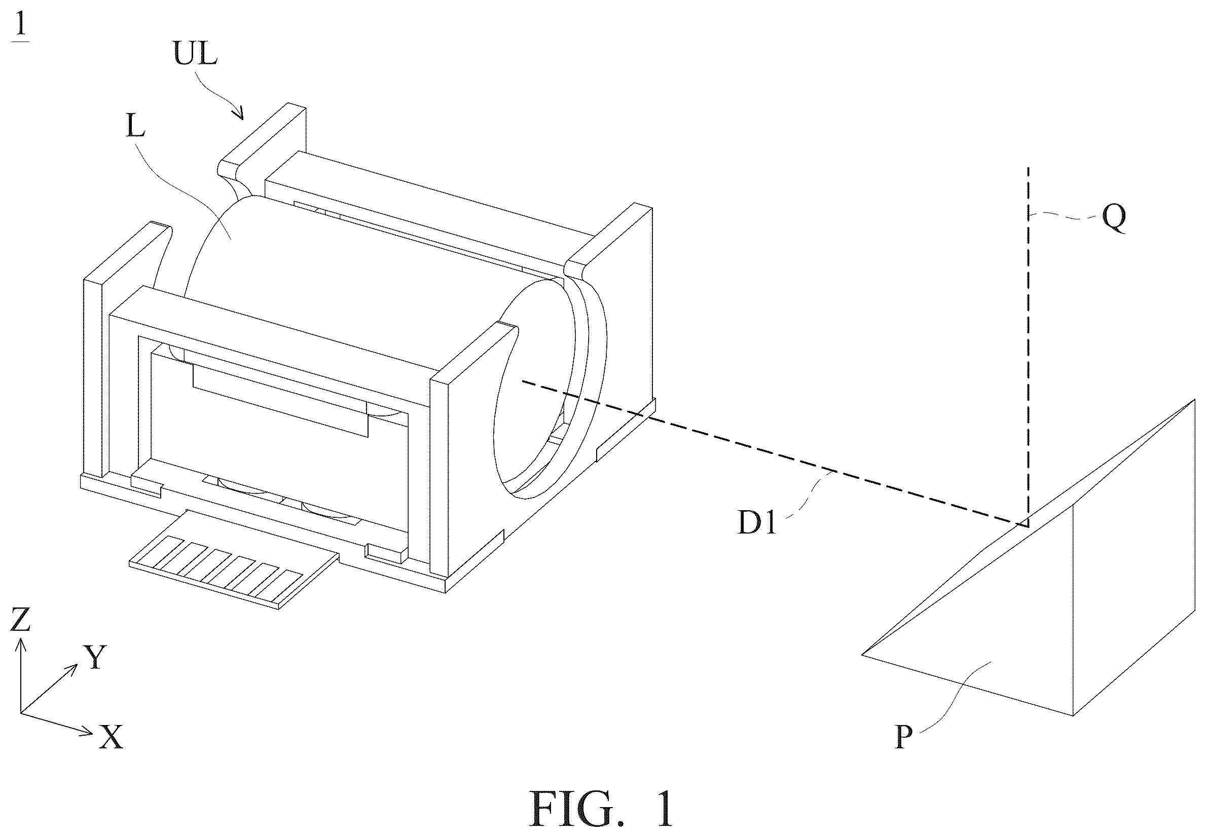 Patent US12332546 Figure 1 – Optical element driving mechanism