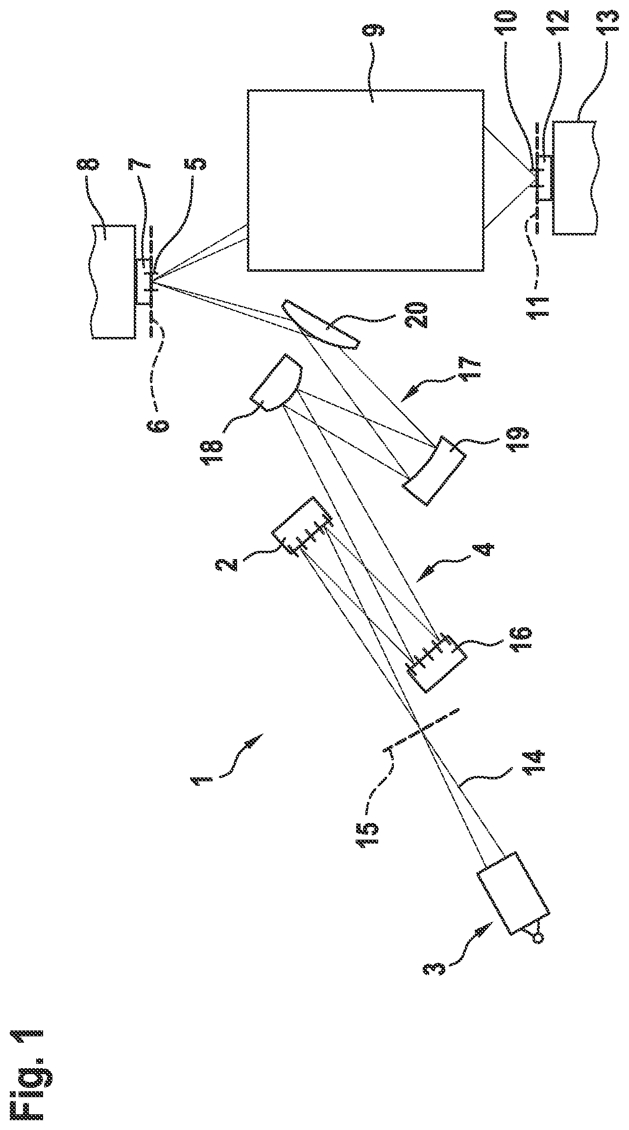 Patent US12332576 — Method for maintaining a projection exposure apparatus, service module and arrangement for semiconductor lithography — Figure 1