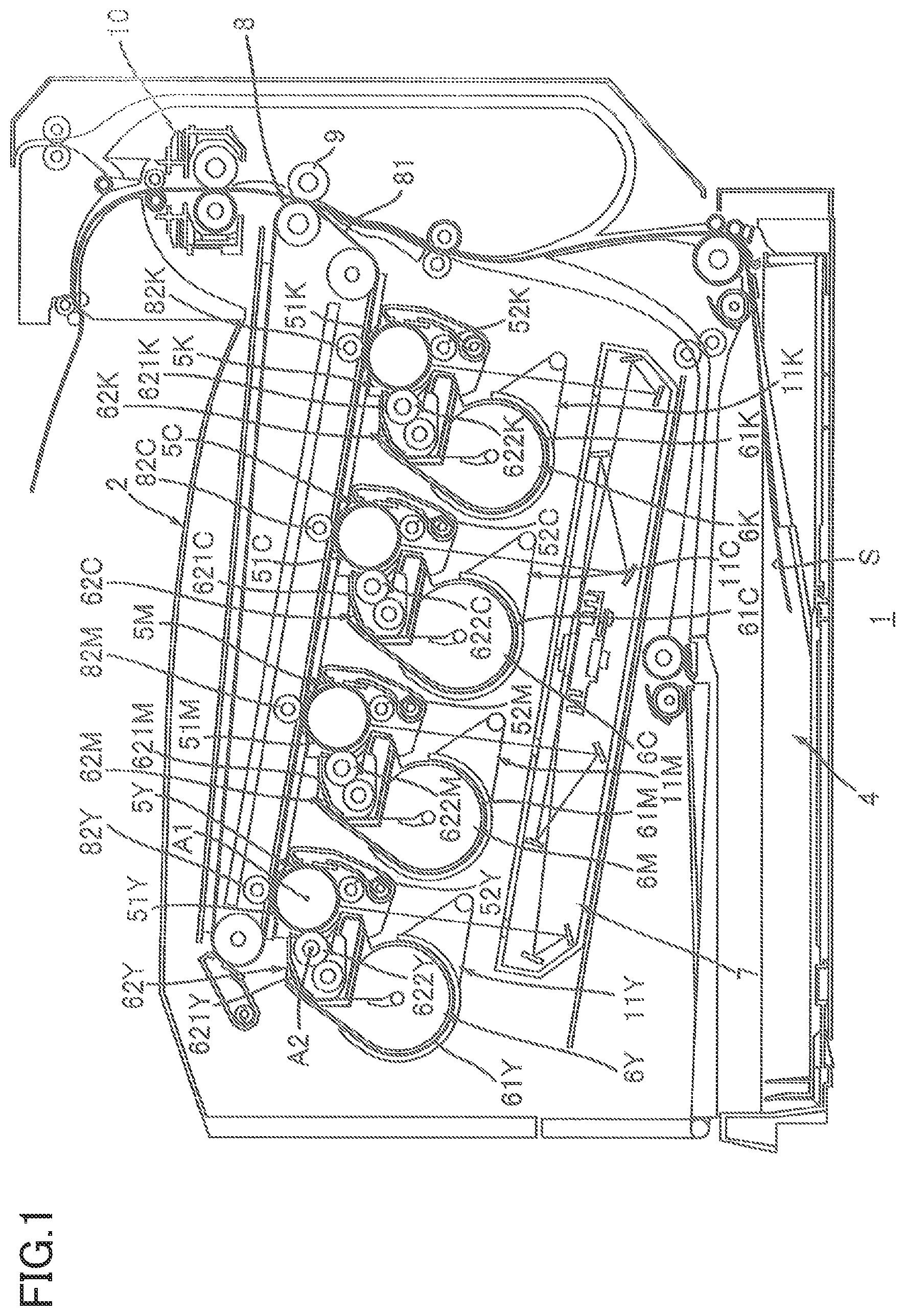Patent US12332583 — Developer cartridge and image forming apparatus — Figure 1