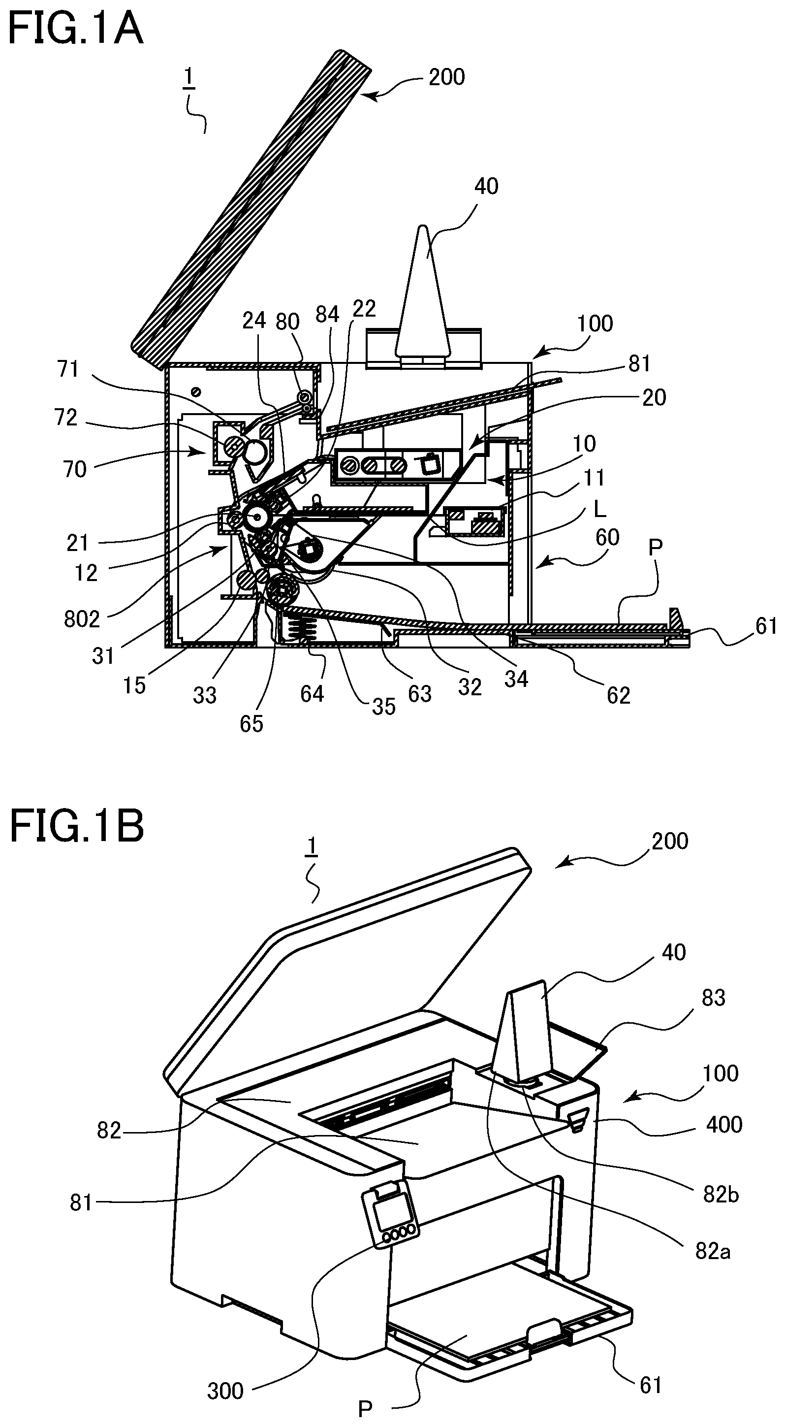 Patent US12332584 — Image forming apparatus having toner replenishment — Figure 1