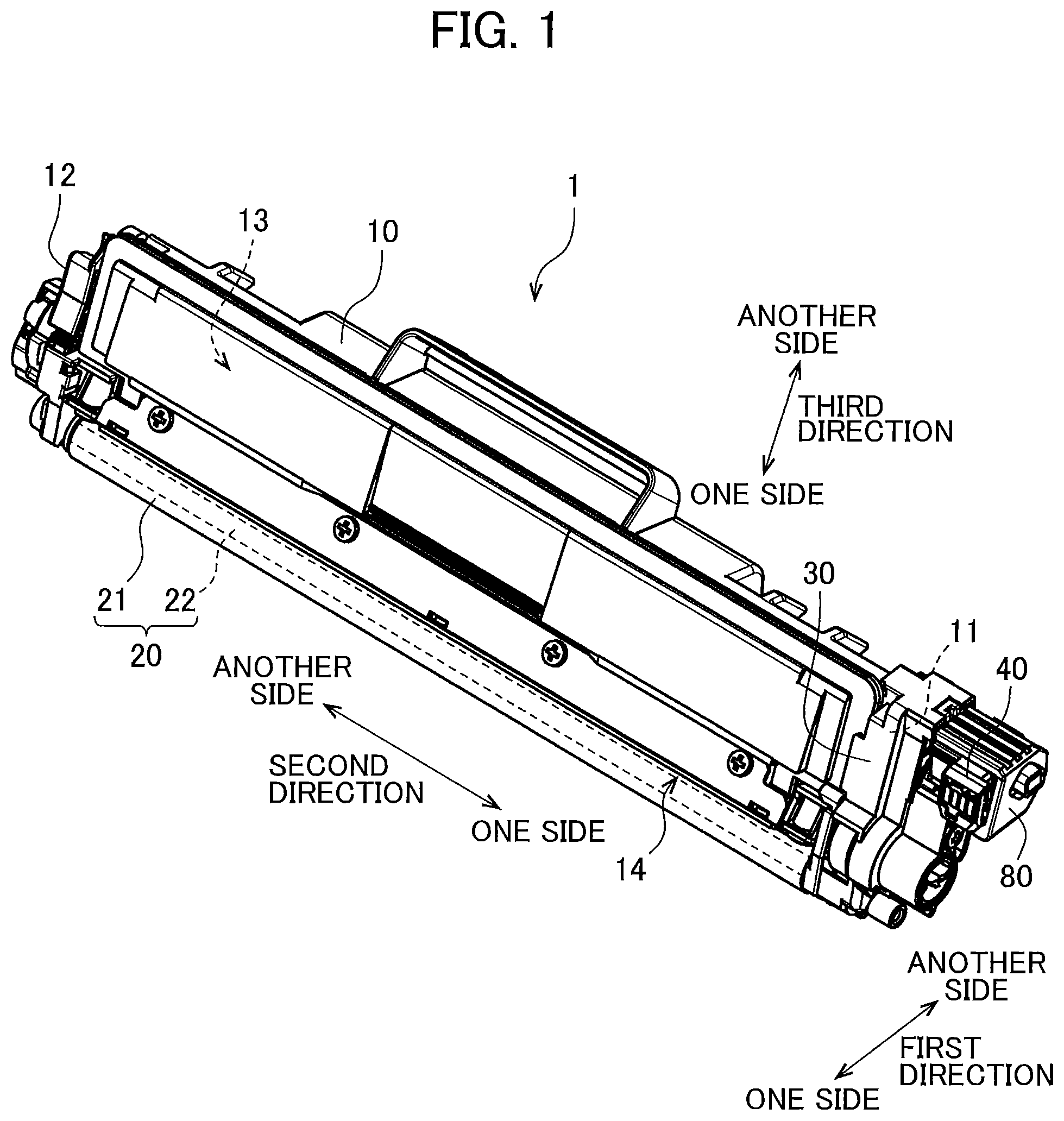 Patent US12332598 — Cartridge including holder for holding electrical contact surface and method of recycling cartridge — Figure 1