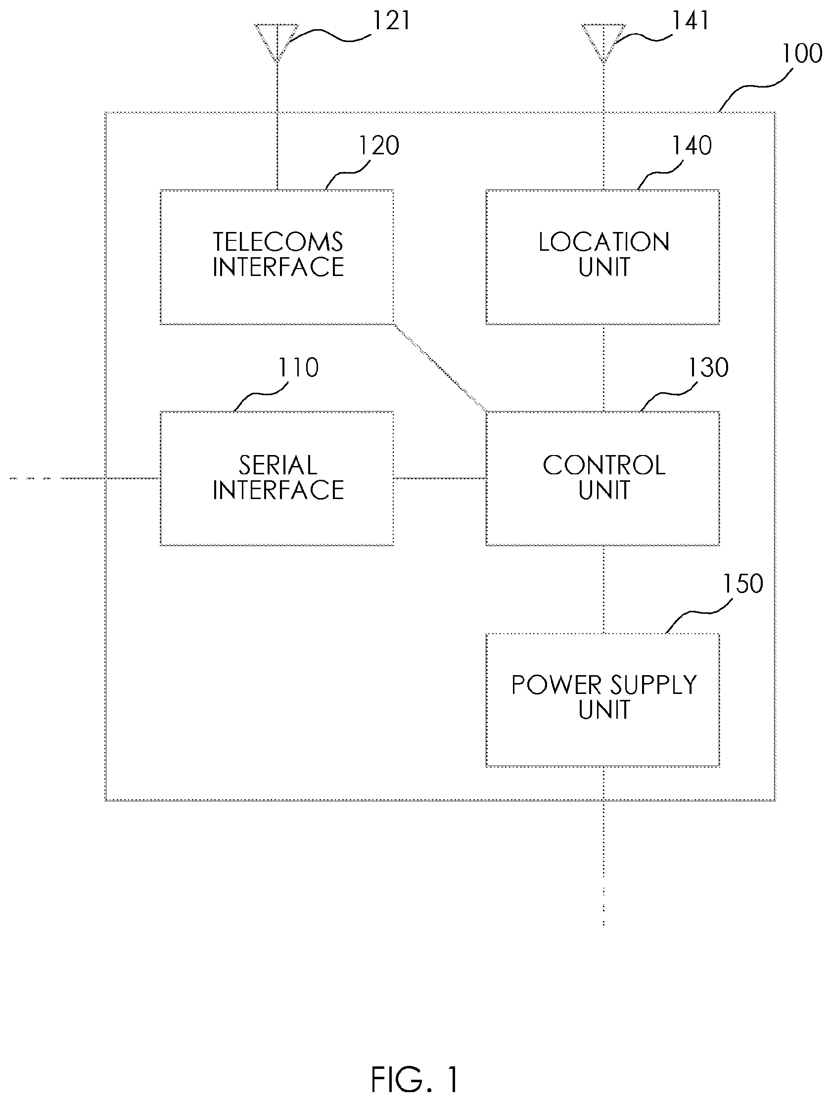 Patent US12332622 — Monitoring a field machine — Figure 1