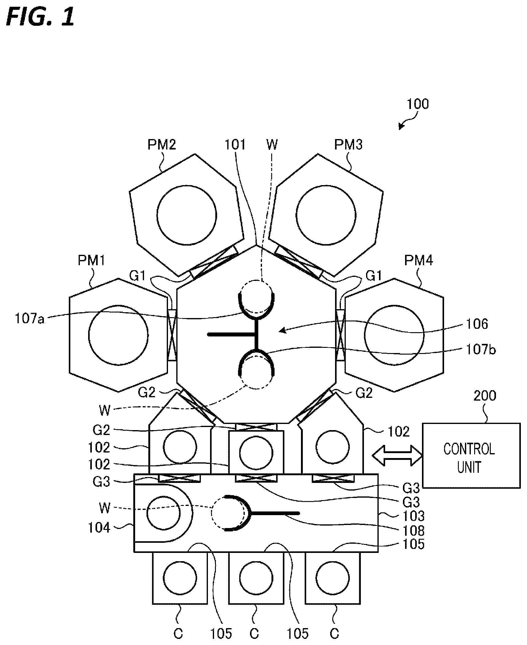 Patent US12332630 — Information processing apparatus and substrate processing method — Figure 1