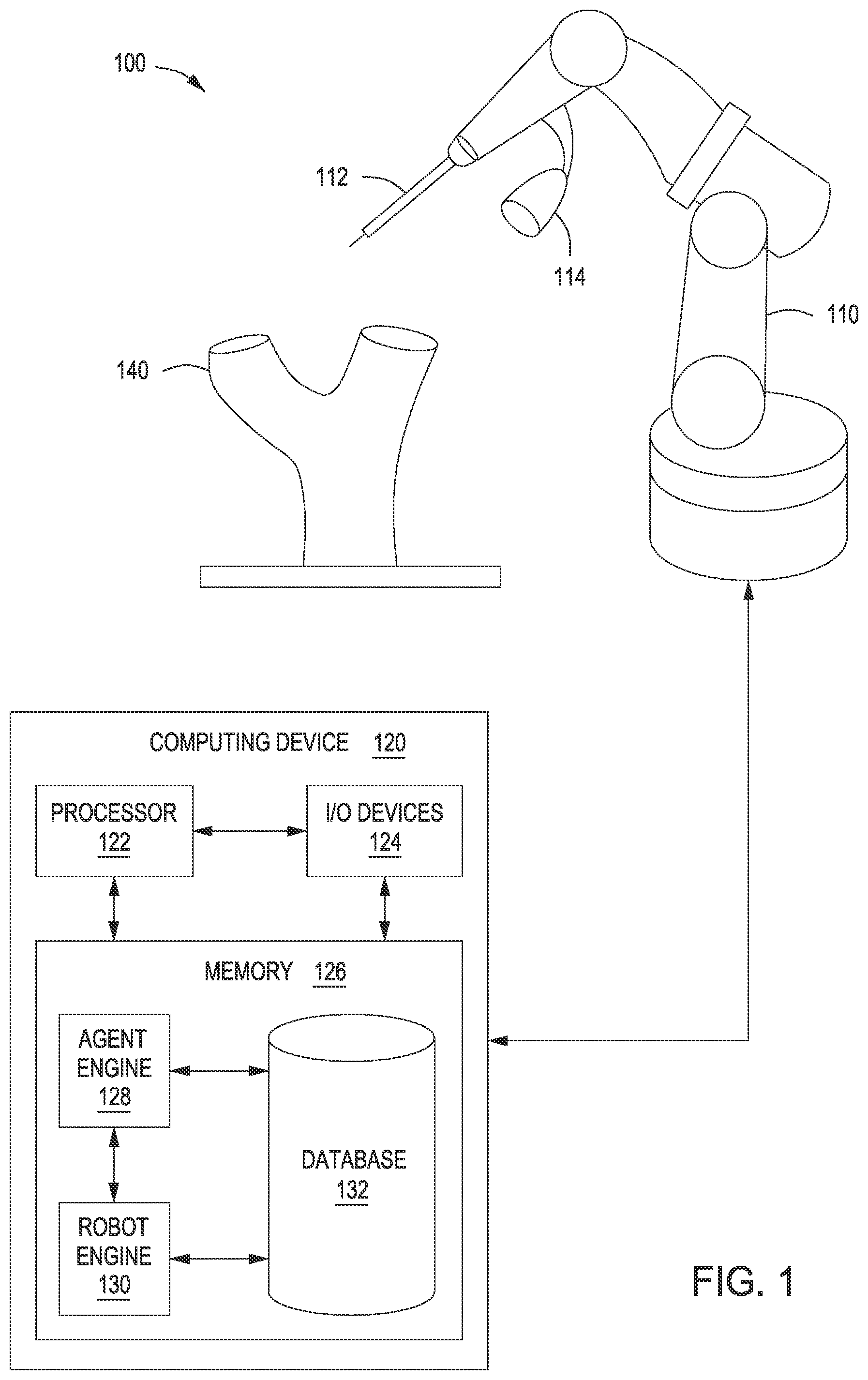 Patent US12332631 — Agent-based slicing for 3D object models — Figure 1