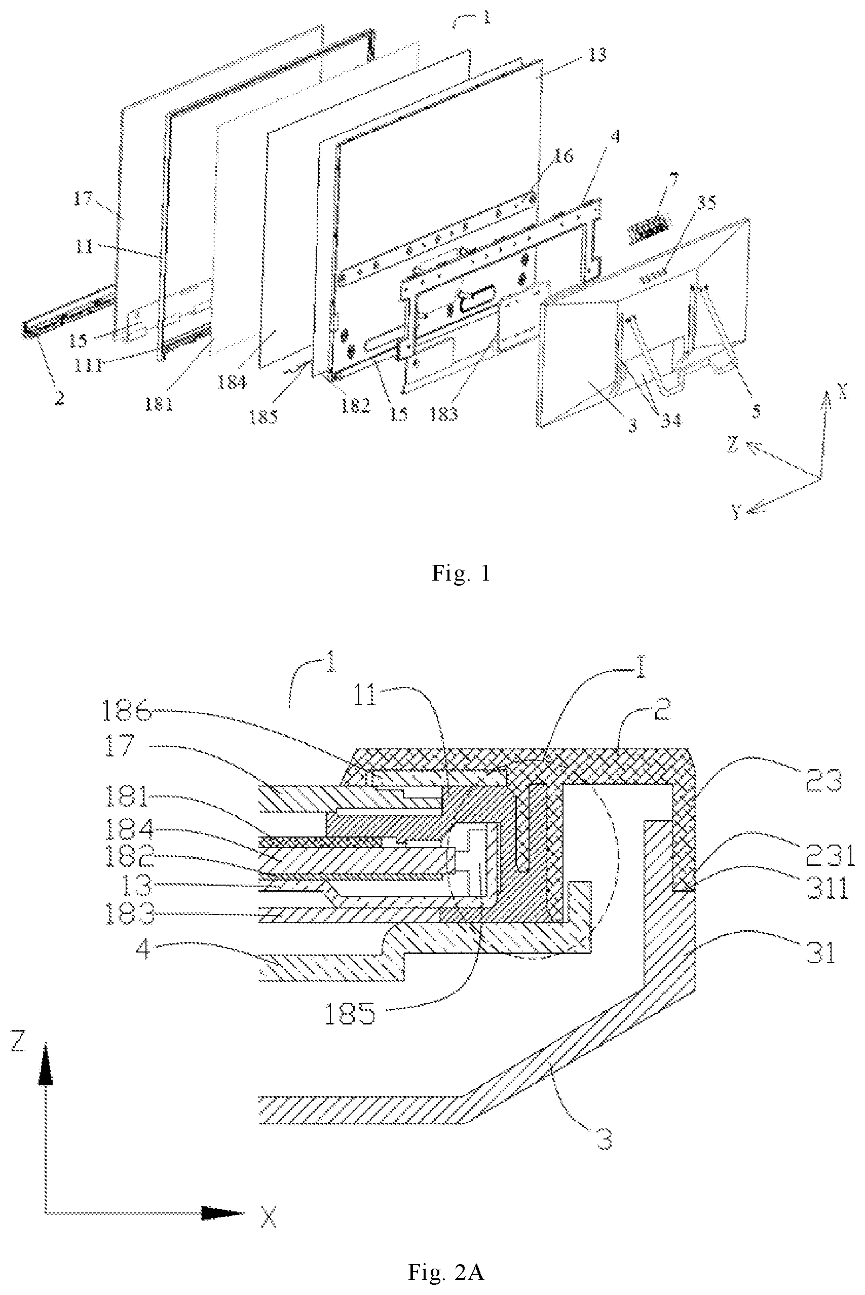 Patent US12332684 — Set and display device — Figure 1
