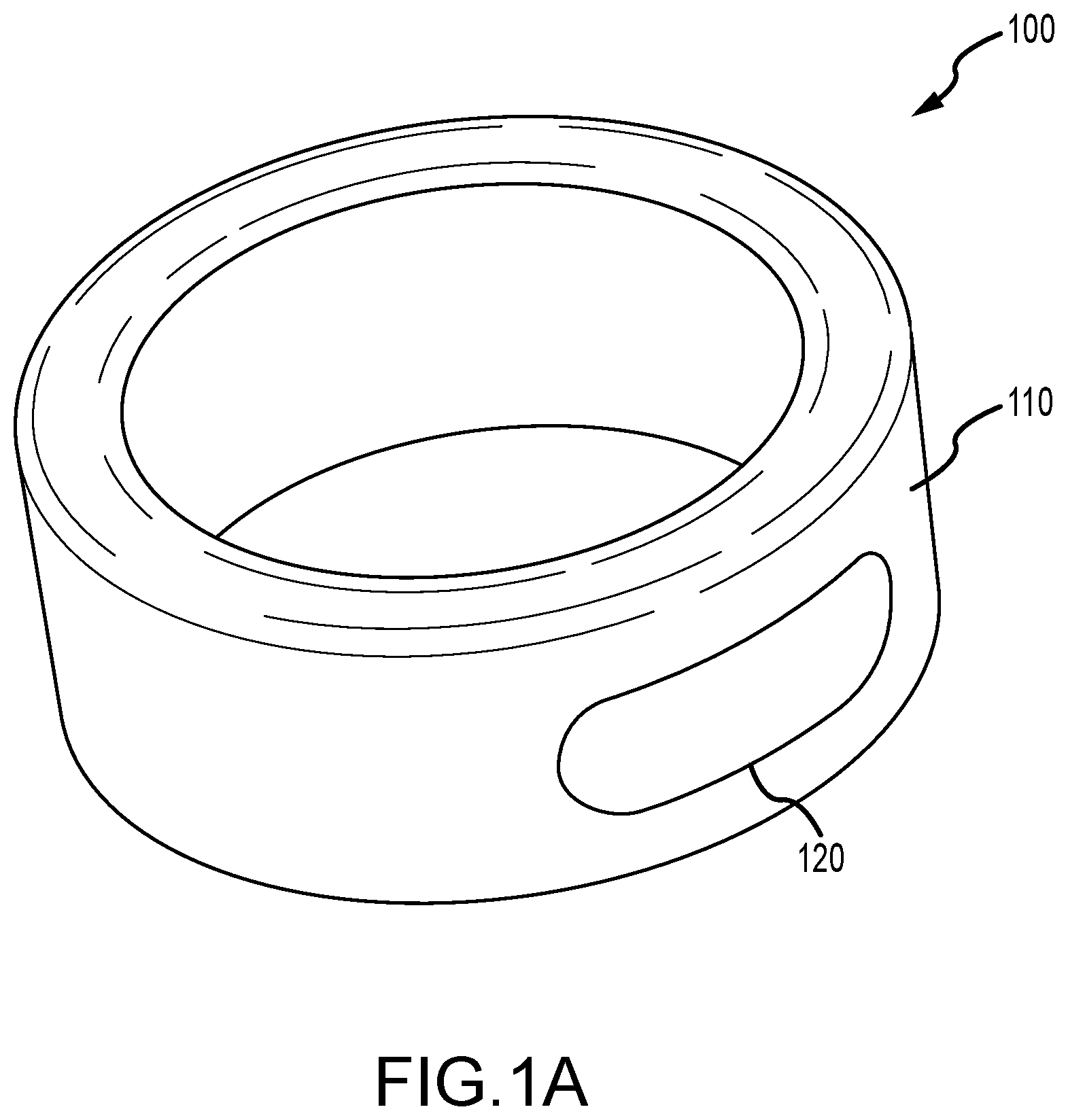 Patent US12332688 — Wearable computing device — Figure 1