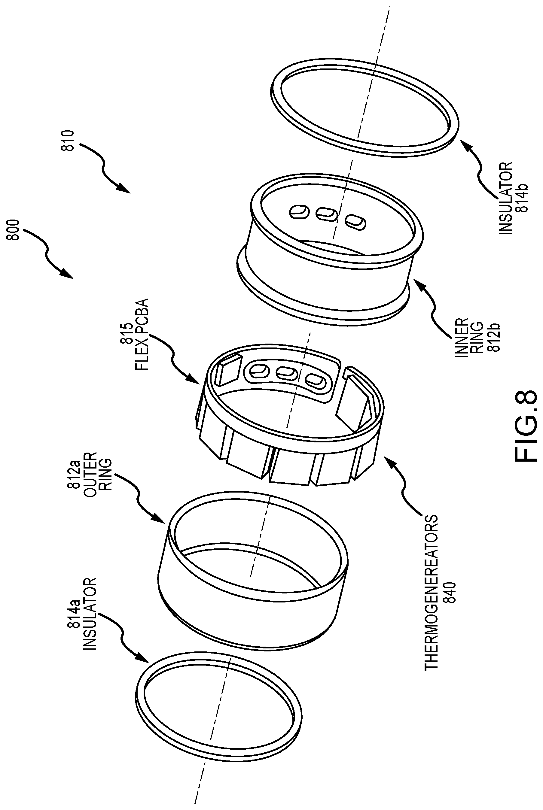Patent US12332688 Figure 12 – Wearable computing device