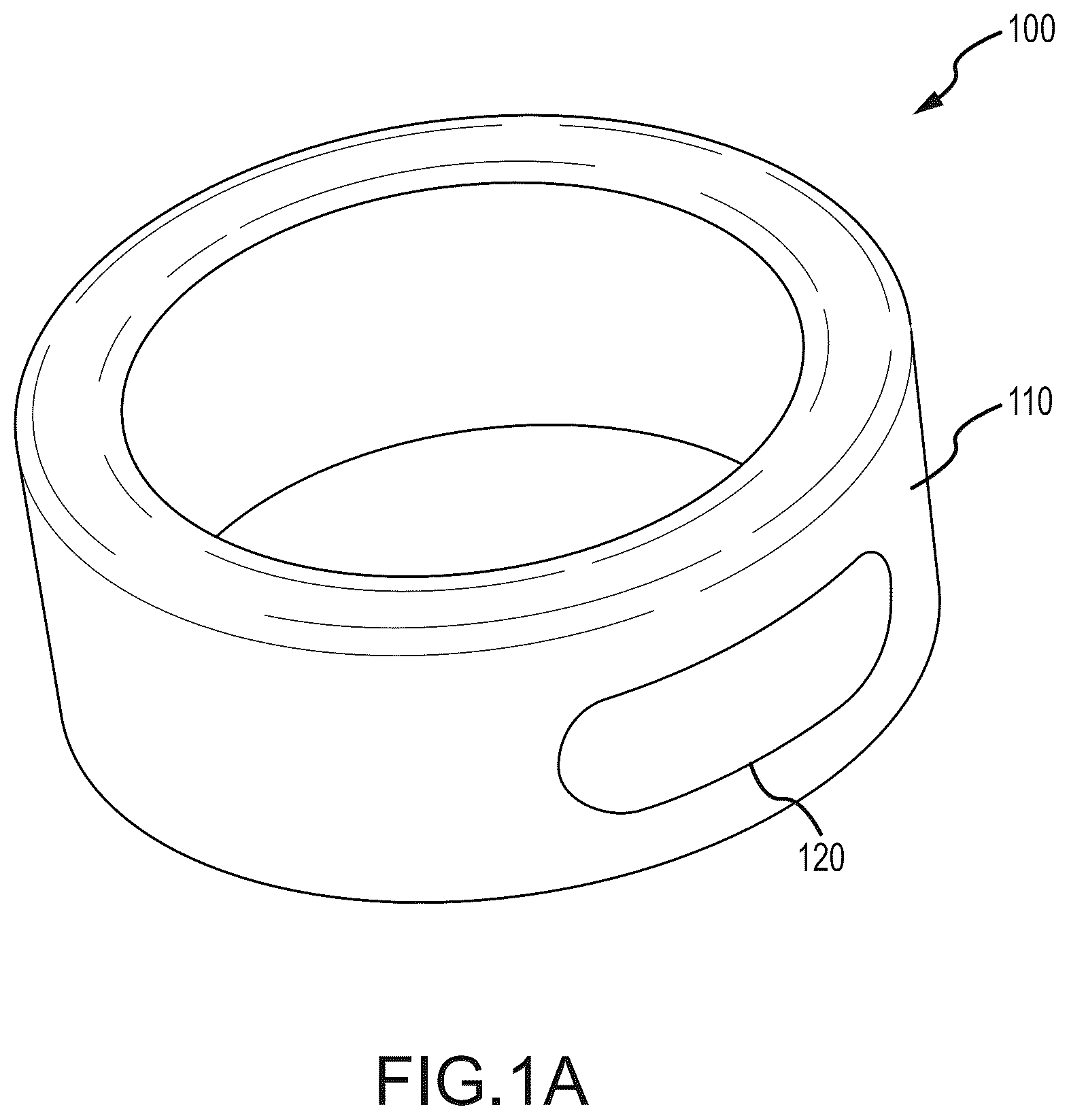 Patent US12332689 — Wearable computing device — Figure 1