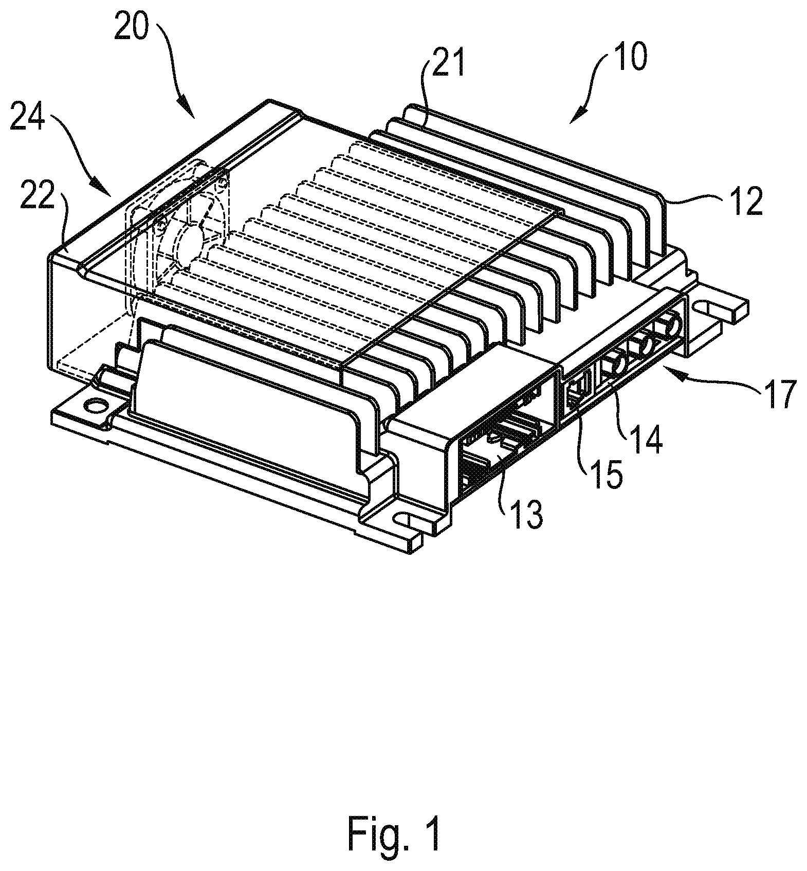 Patent US12332726 — Control unit for a driver assistance system, and driver assistance system — Figure 1