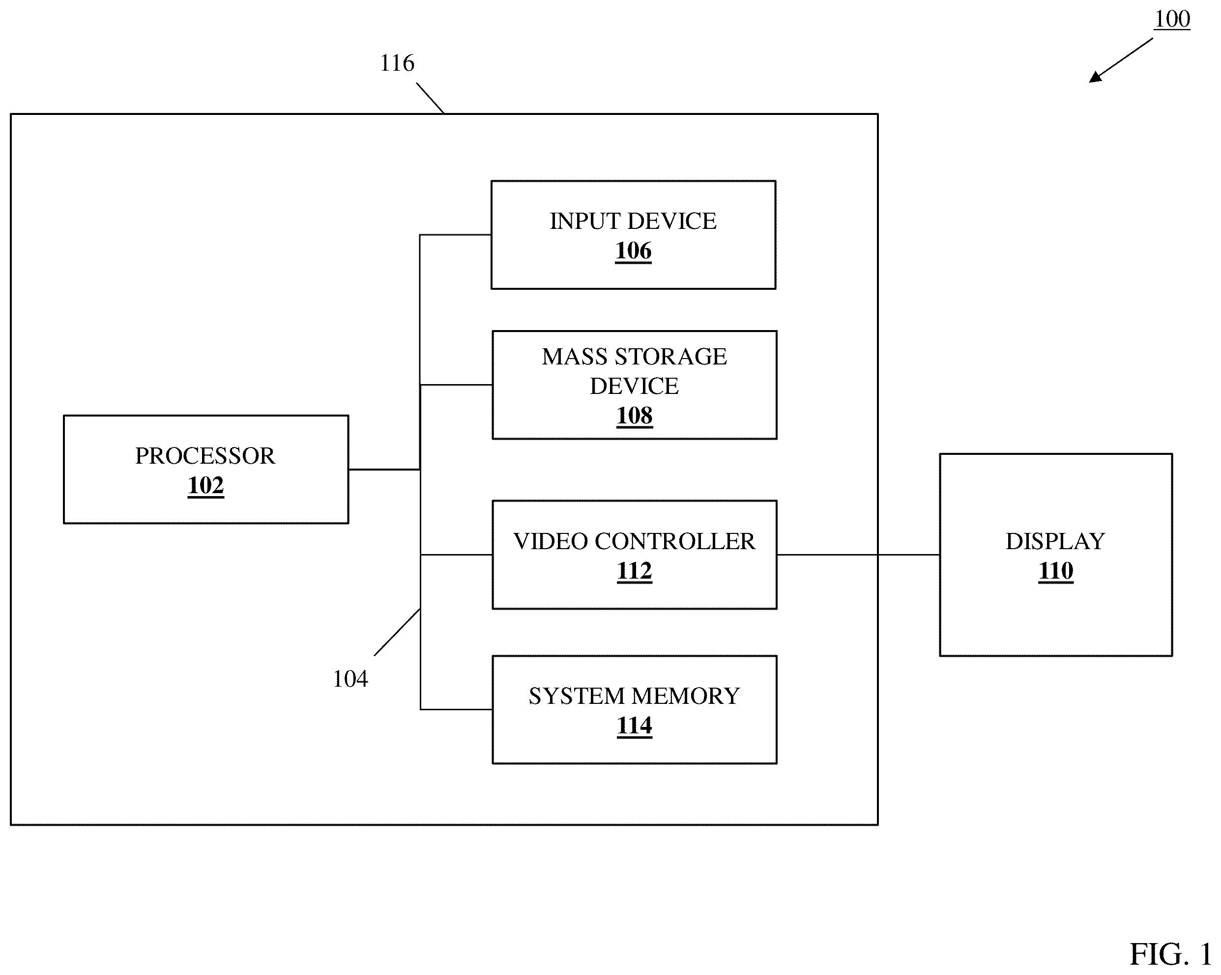 Patent US12332748 Figure 1 – CXL memory subsystem unavailability recovery system