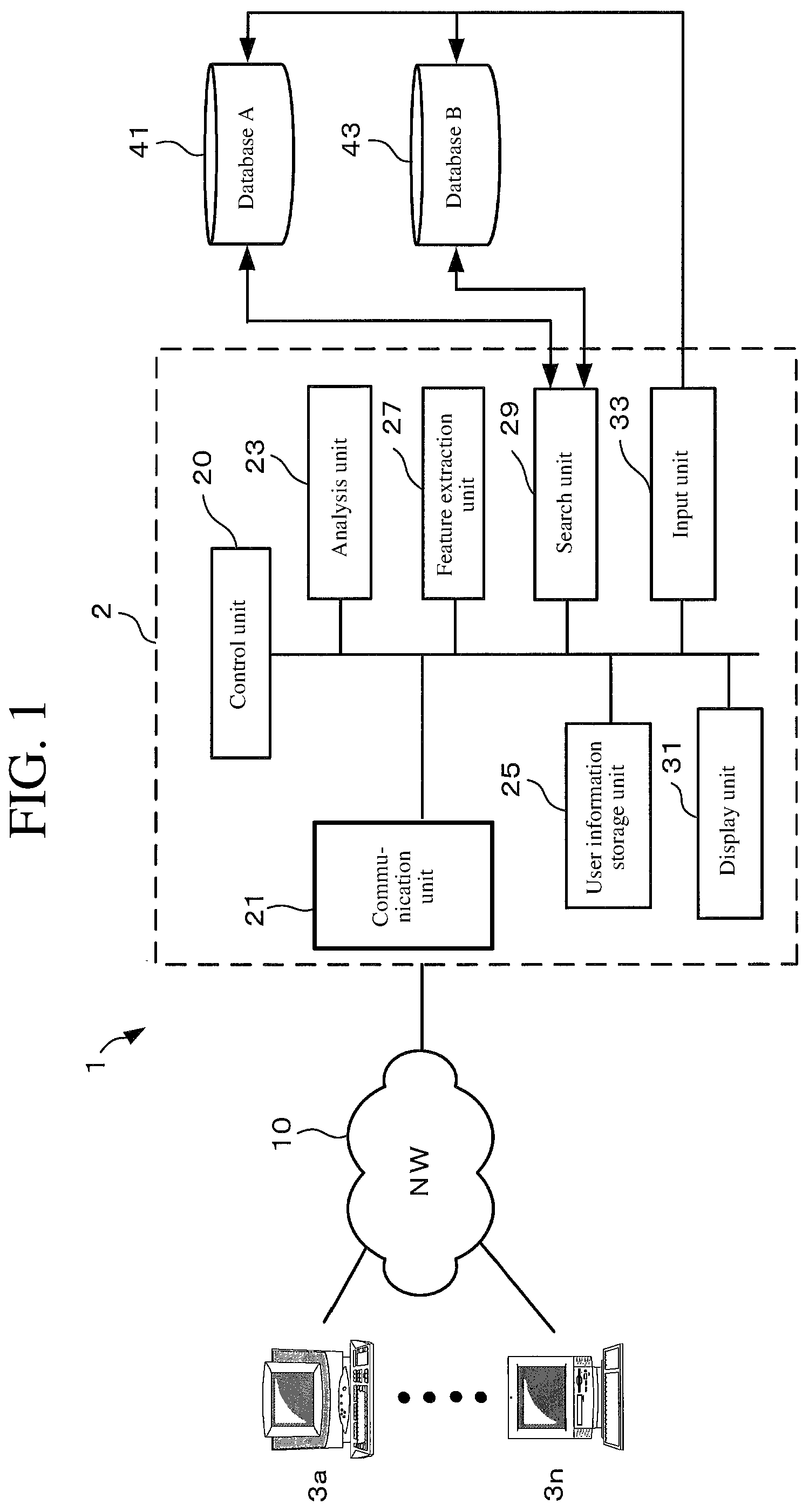 Patent US12332923 — Case search method and case search system — Figure 1