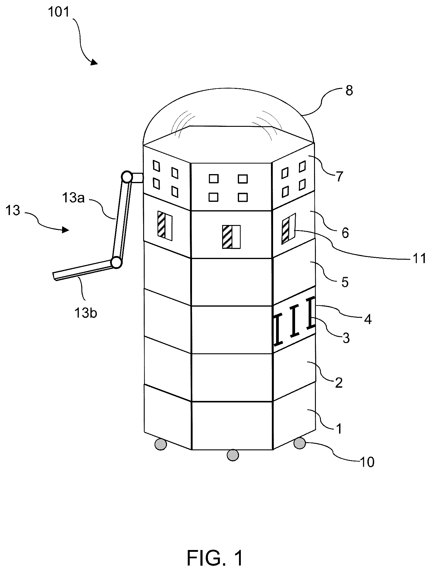 Patent US12332980 — Sensing control system — Figure 1