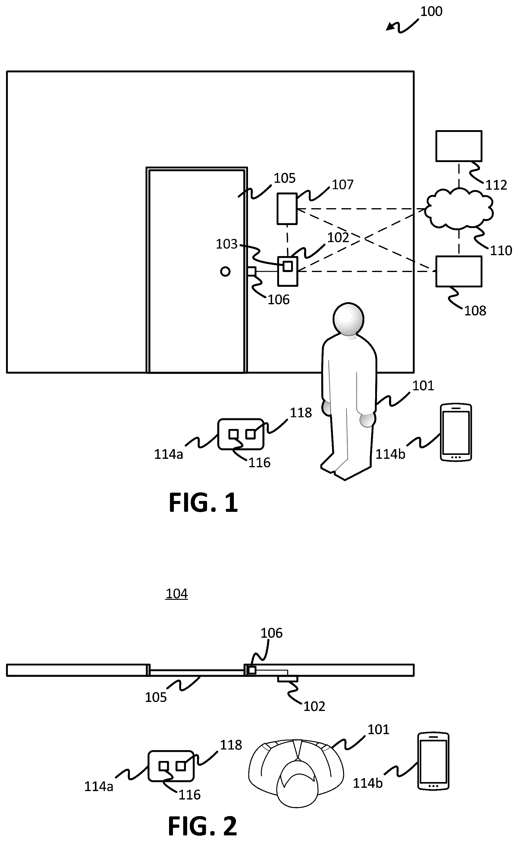 Patent US12332983 — Embedded encrypted watermark in photograph or facial recognition template to ensure authenticity — Figure 1