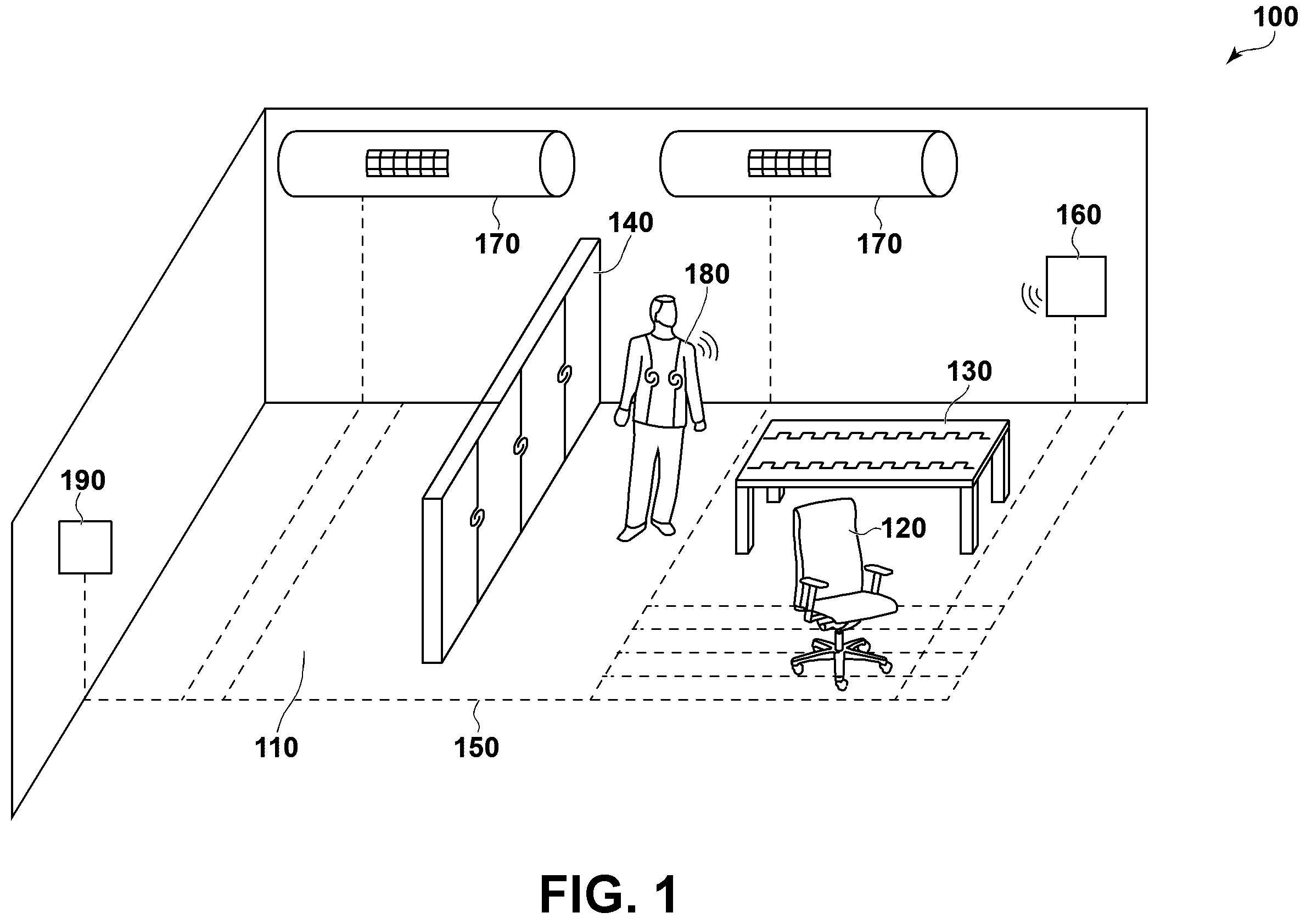 Patent US12332984 — System and method for dynamic multi-factor authentication — Figure 1