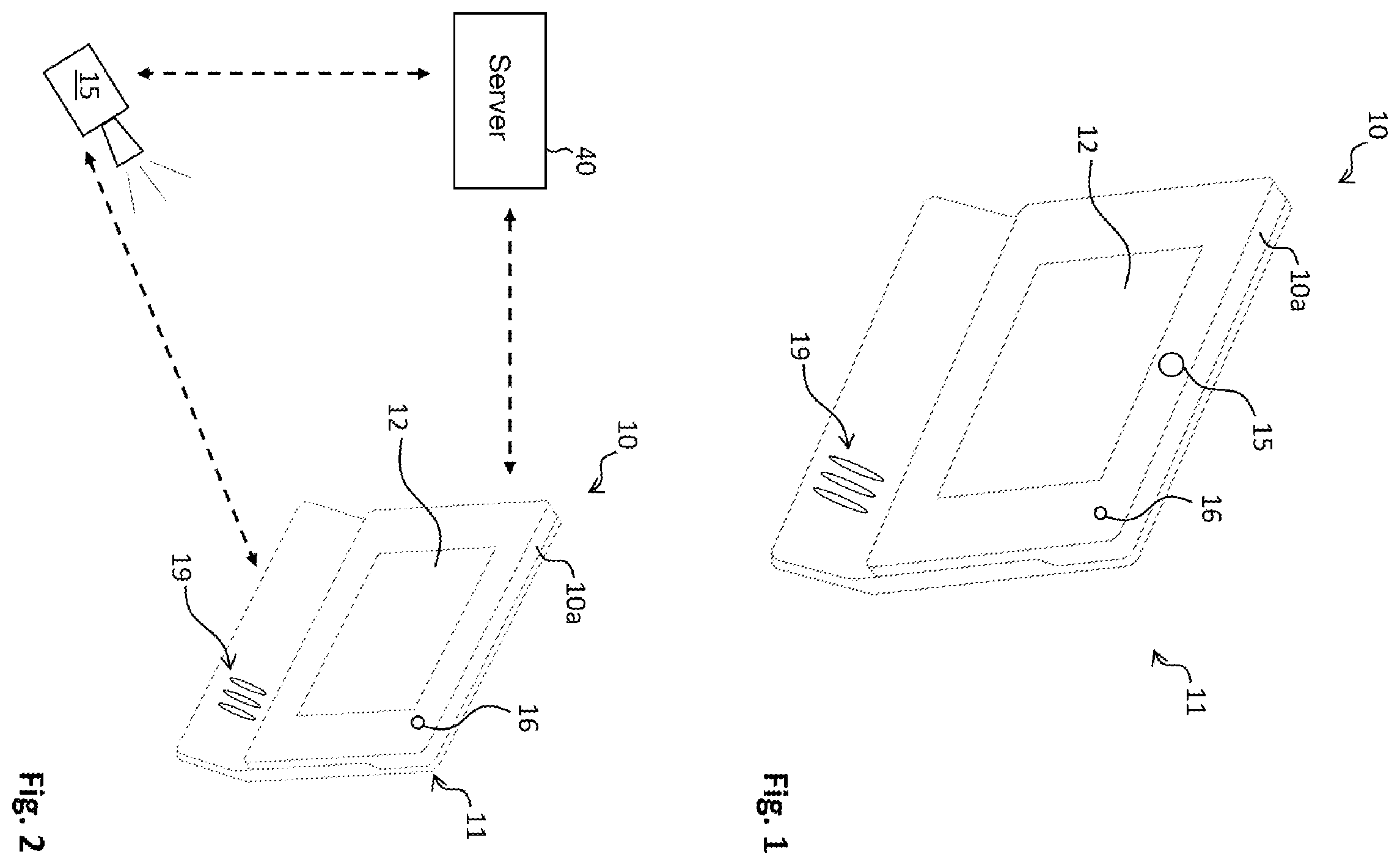 Patent US12333060 Figure 1 – Attendance recording terminal and method of operation to protect against acts of sabotage