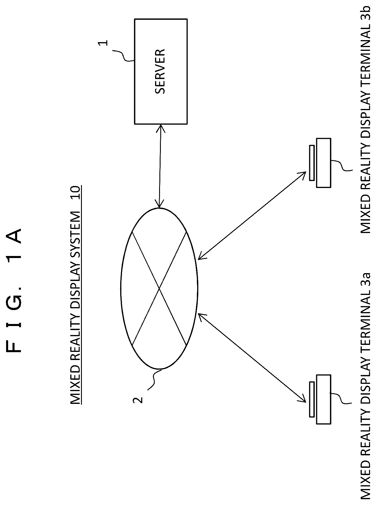 Patent US12333080 Figure 1 – Mixed reality display system and mixed reality display terminal
