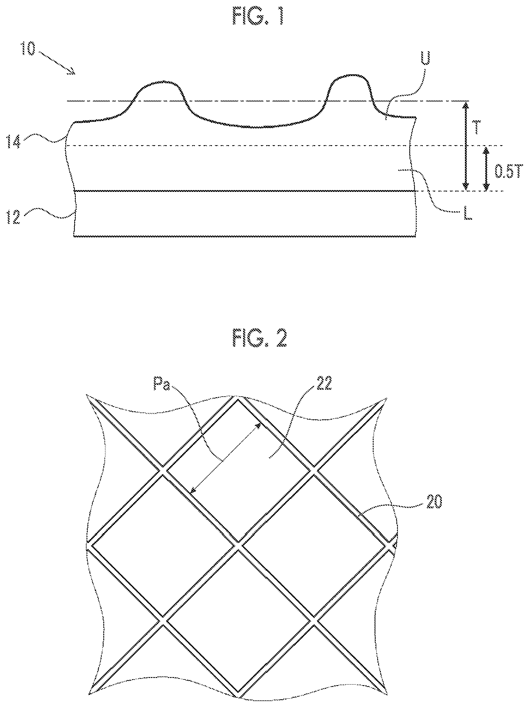 Patent US12333099 — Optical film, laminated film, and touch panel — Figure 1