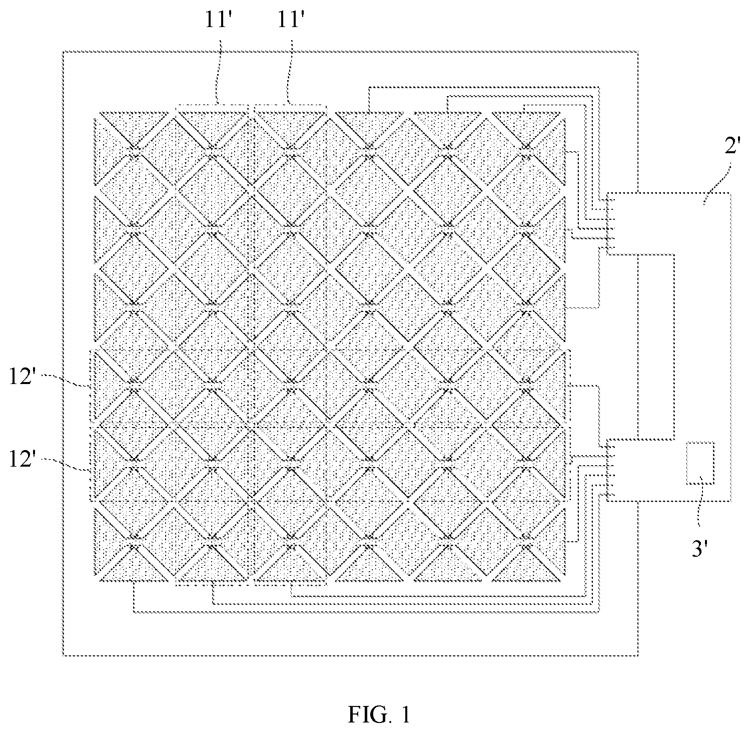 Patent US12333107 — Display panel and display apparatus — Figure 1