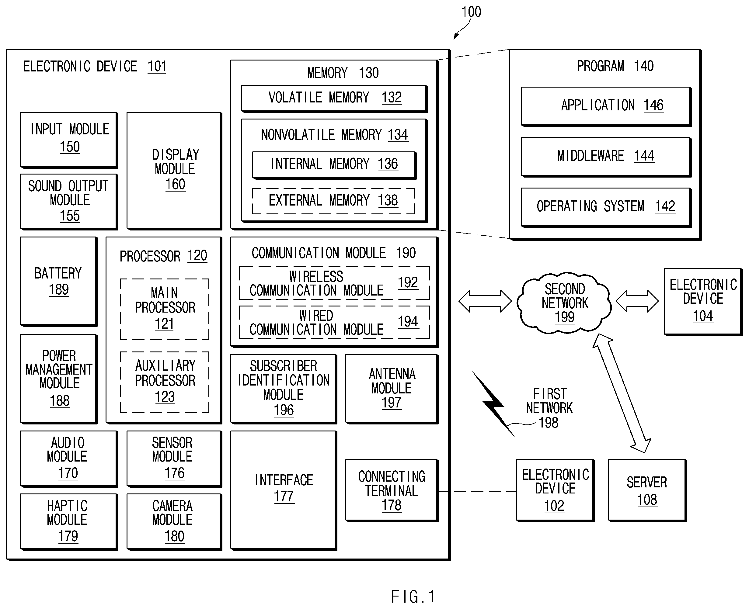 Patent US12333121 Figure 1 – Method for capturing images for multi windows and electronic device therefor