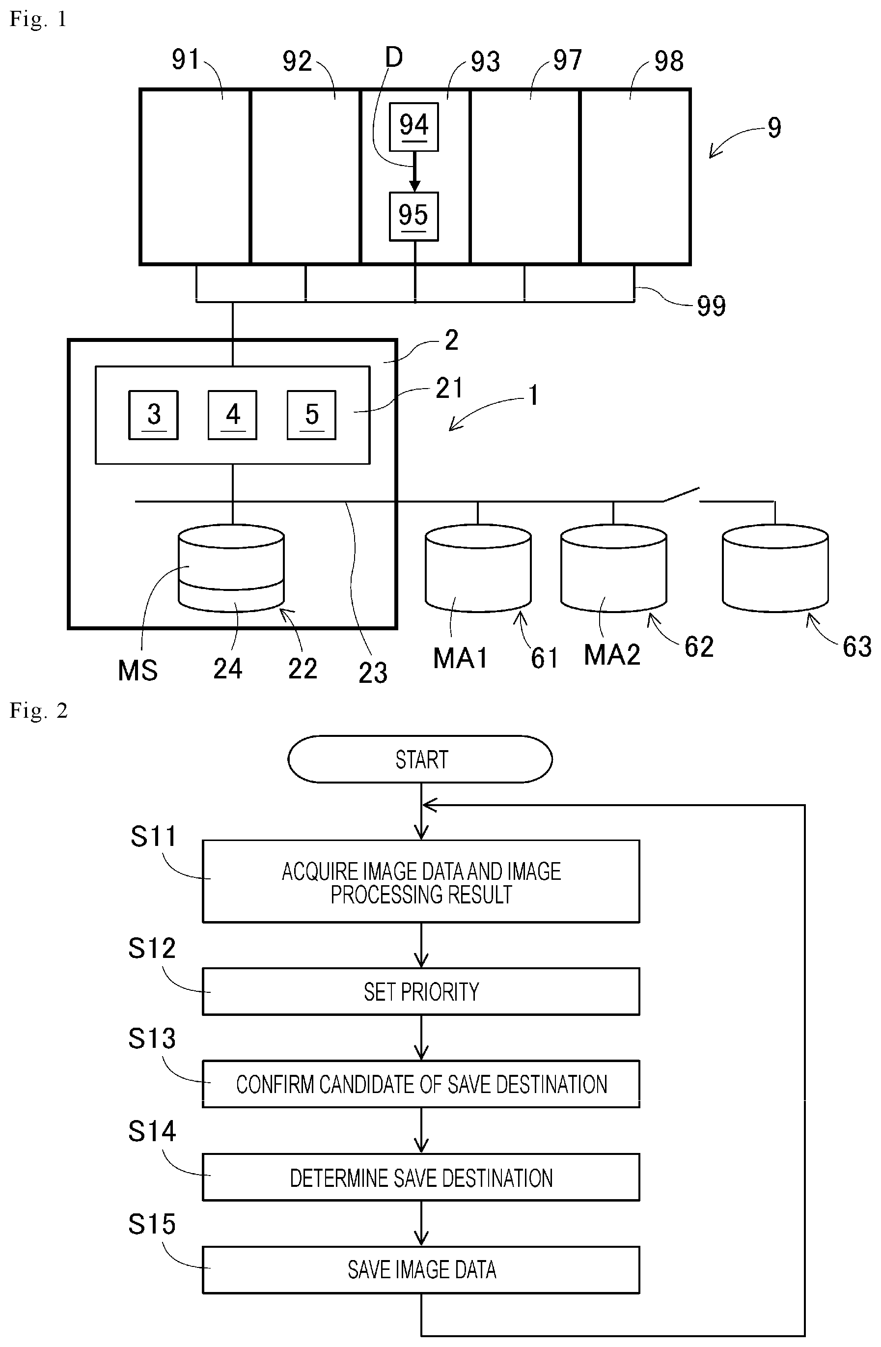 Patent US12333163 — Data-saving system — Figure 1