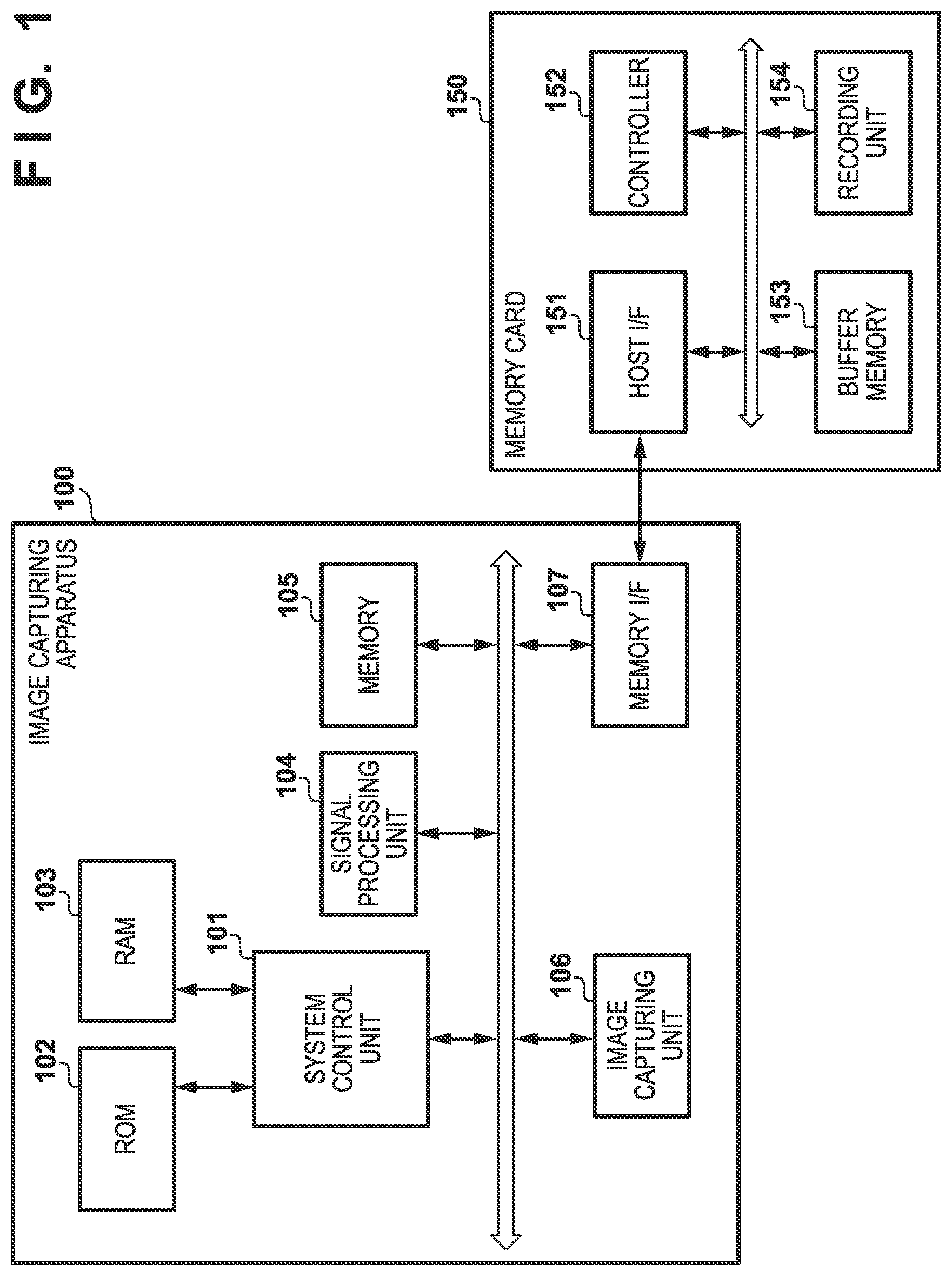 Patent US12333184 — Recording apparatus, recording method, storage medium, and memory card — Figure 1