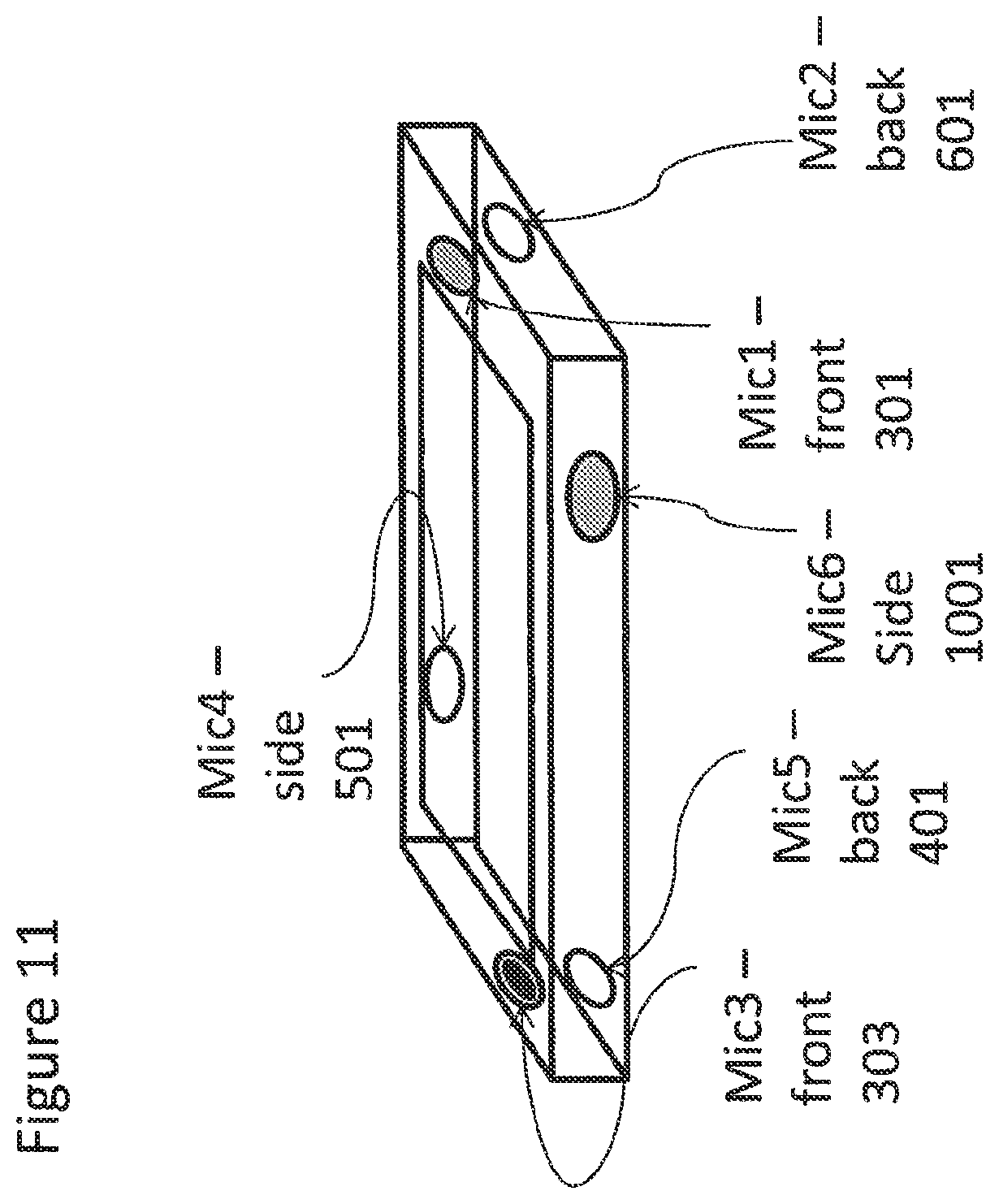 Patent US12333208 Figure 11 – Orientation based microphone selection apparatus