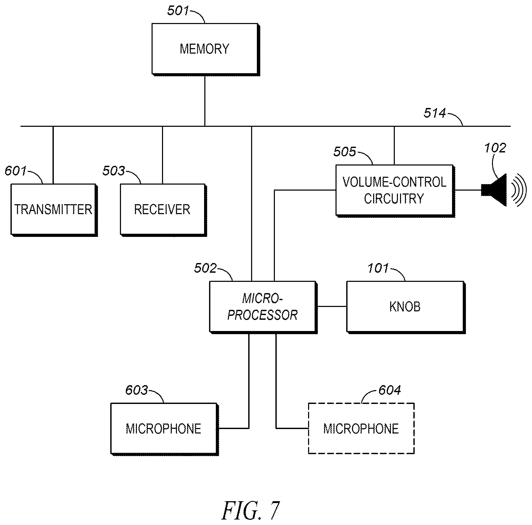 Patent US12333212 Figure 6 – Volume control for an electronic device