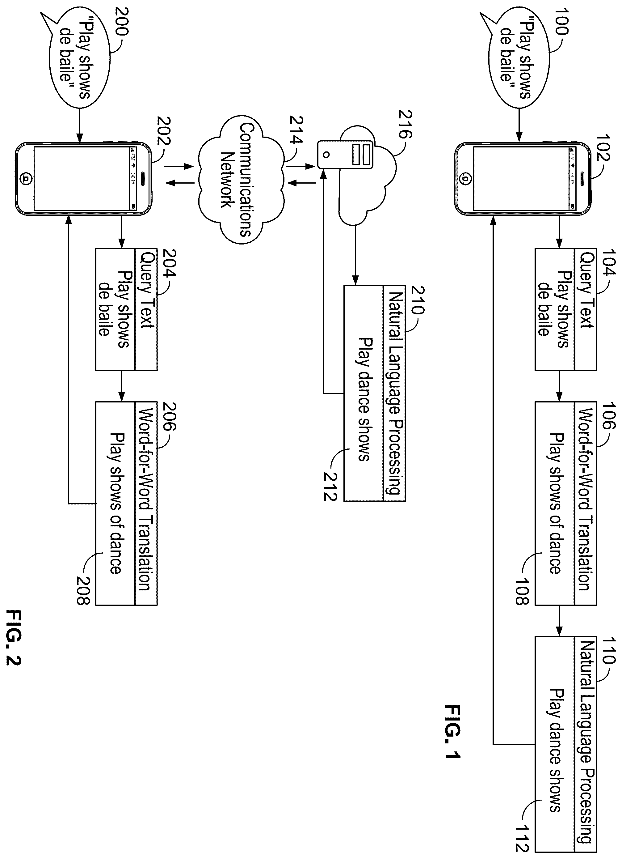 Patent US12333268 — Systems and methods for handling multilingual queries — Figure 1
