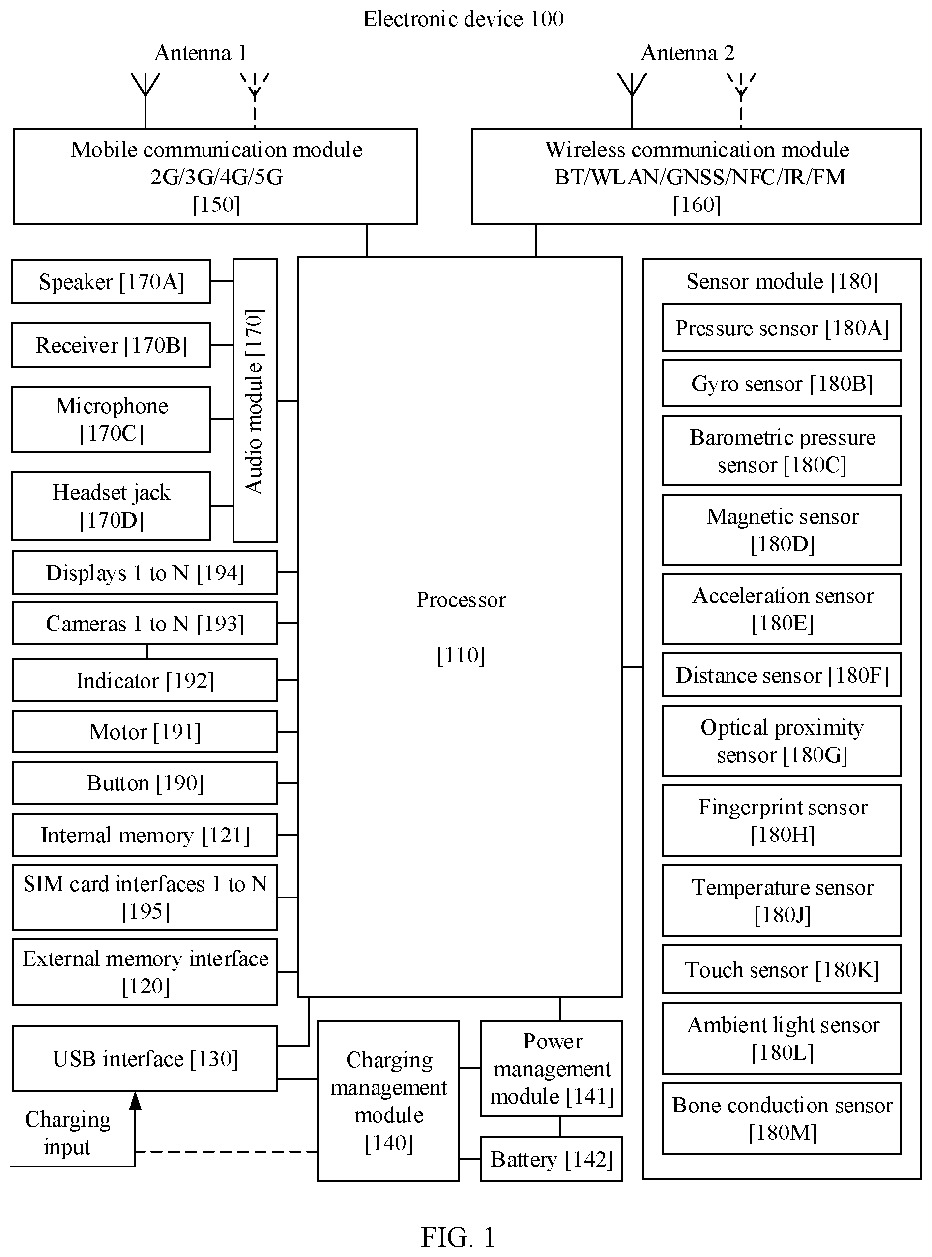 Patent US12333288 — Application installation method and electronic device — Figure 1