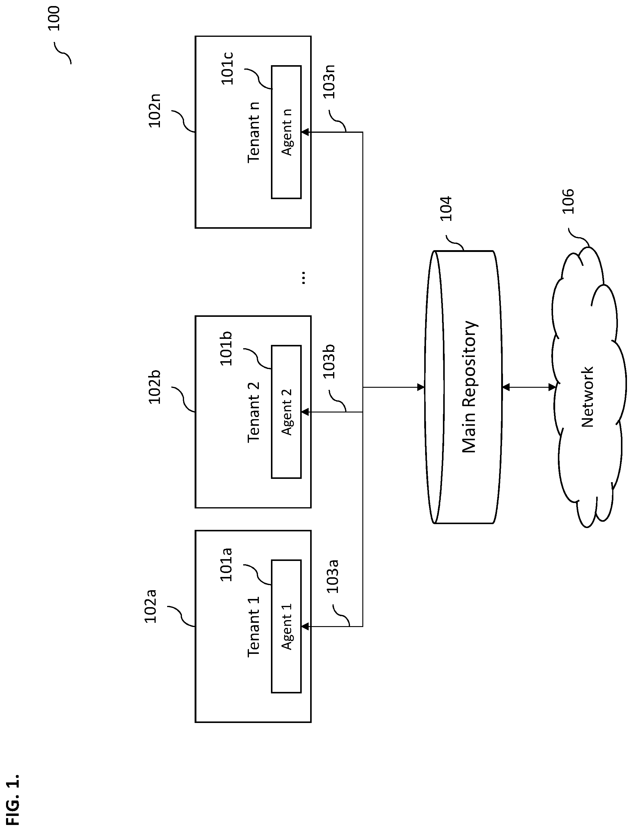 Patent US12333290 — Automatic upgrade of on-premise software — Figure 1