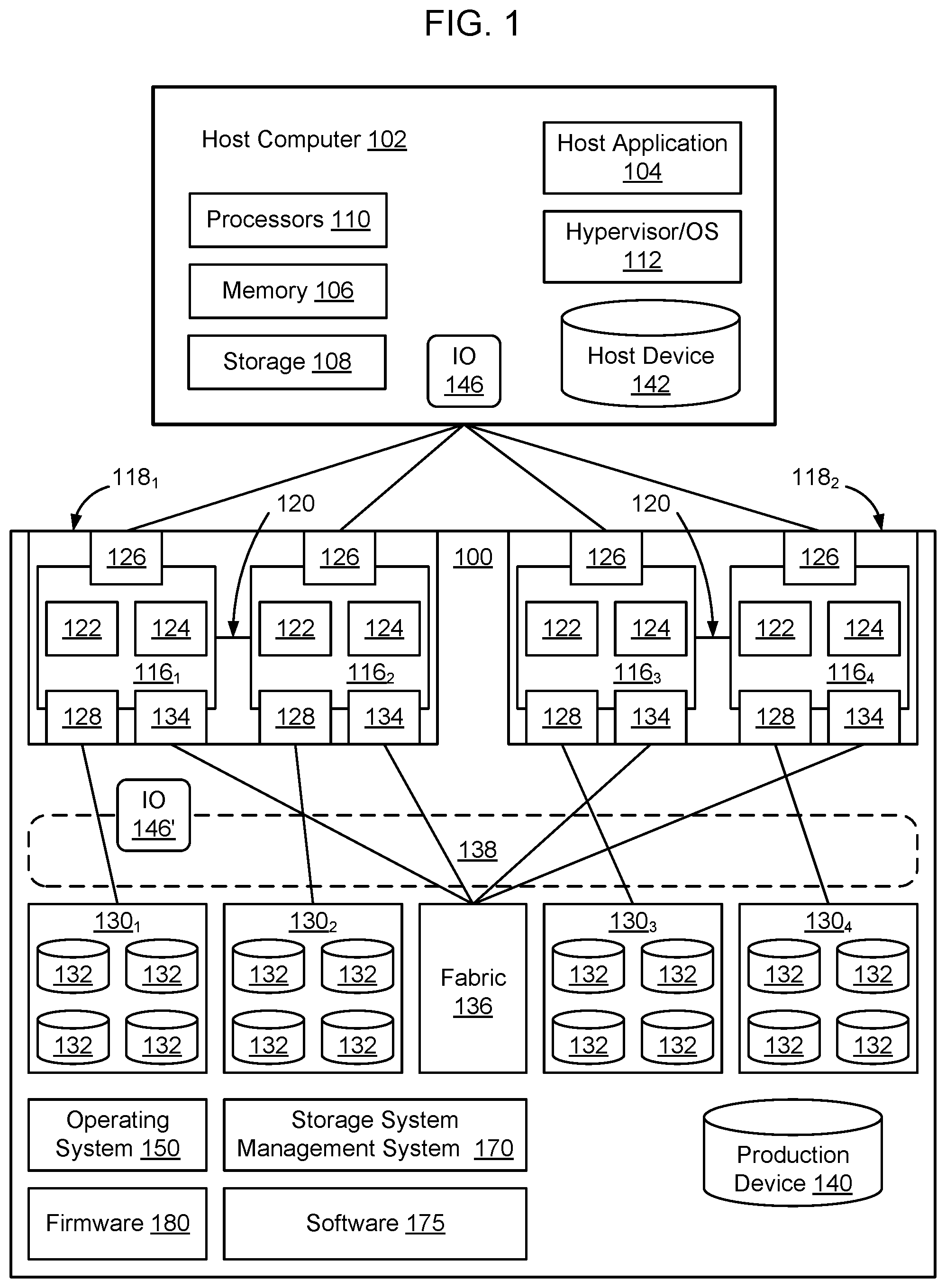 Patent US12333293 — Online update compatibility verification prior to update implementation — Figure 1