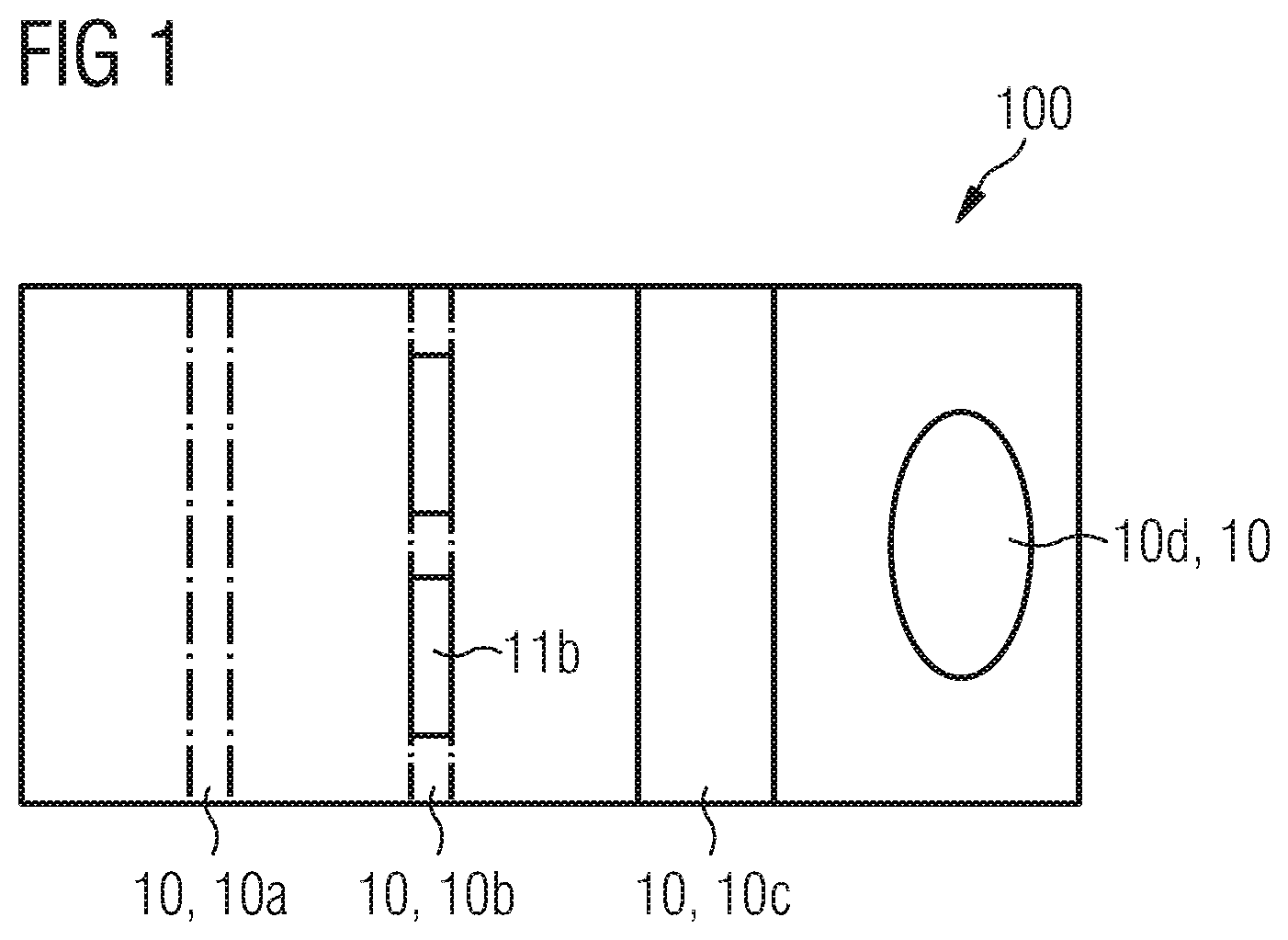 Patent US12333361 — Security element having a machine-readable code and method for checking the authenticity thereof — Figure 1