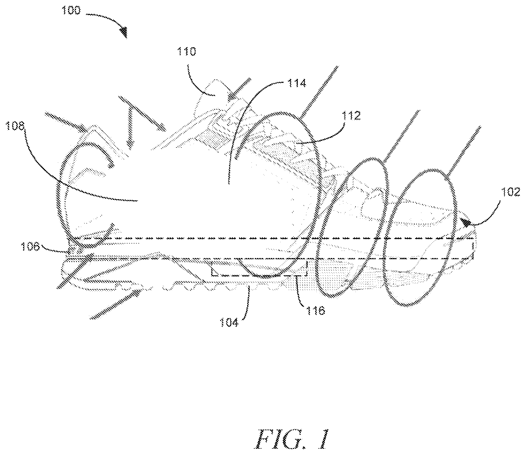 Patent US12333371 Figure 1 – Multi-antenna tuned wearable article