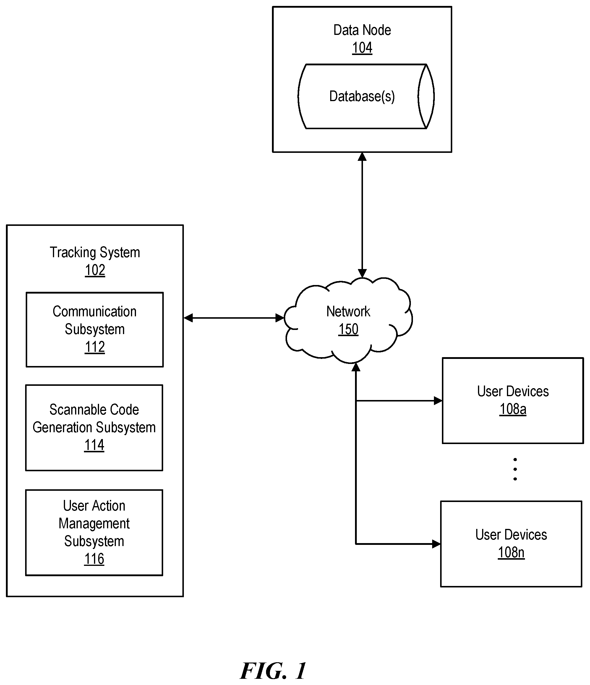 Patent US12333375 — Accessing application content and features using deep linking with wireless protocols or scannable codes — Figure 1