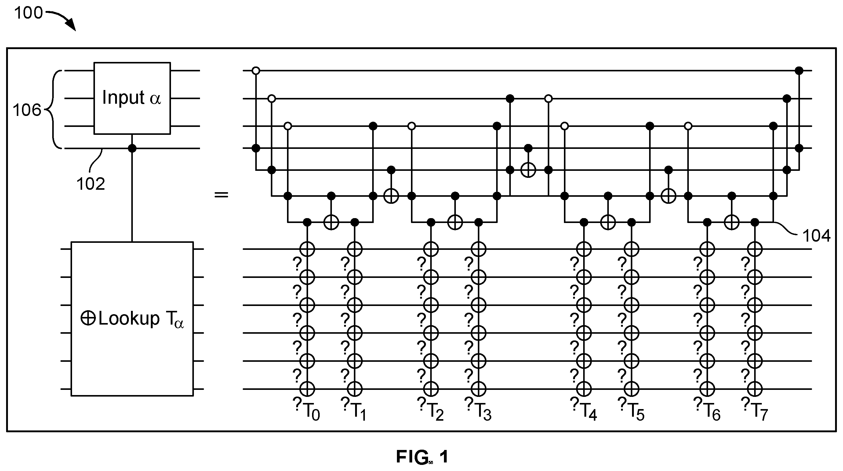 Patent US12333382 — Quantum circuit optimization using windowed quantum arithmetic — Figure 1