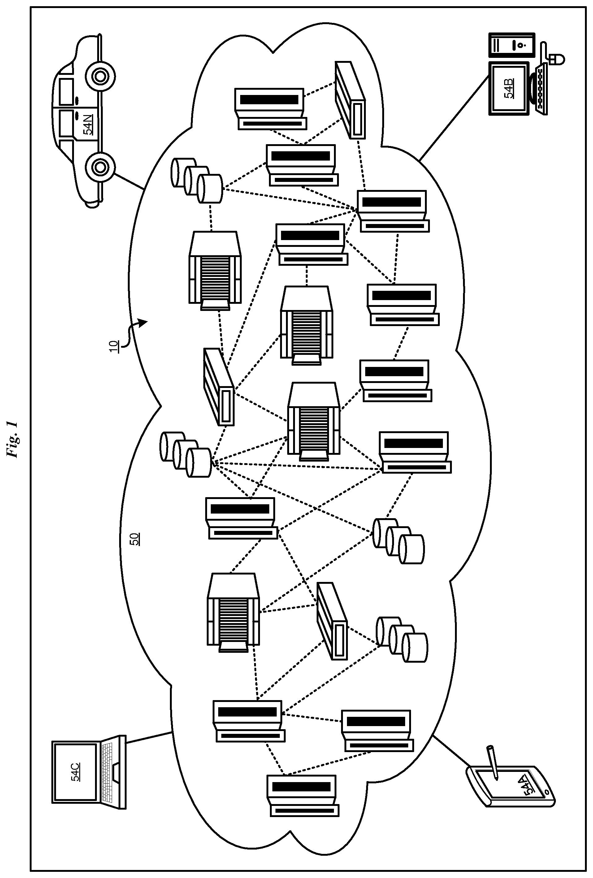 Patent US12333425 Figure 1 – Hybrid graph neural network