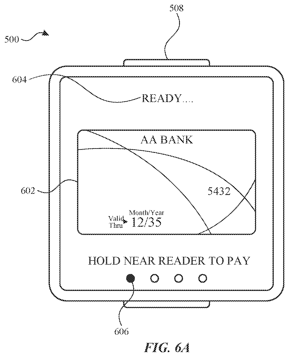 Patent US12333509 Figure 16 – User interface for loyalty accounts and private label accounts for a wearable device