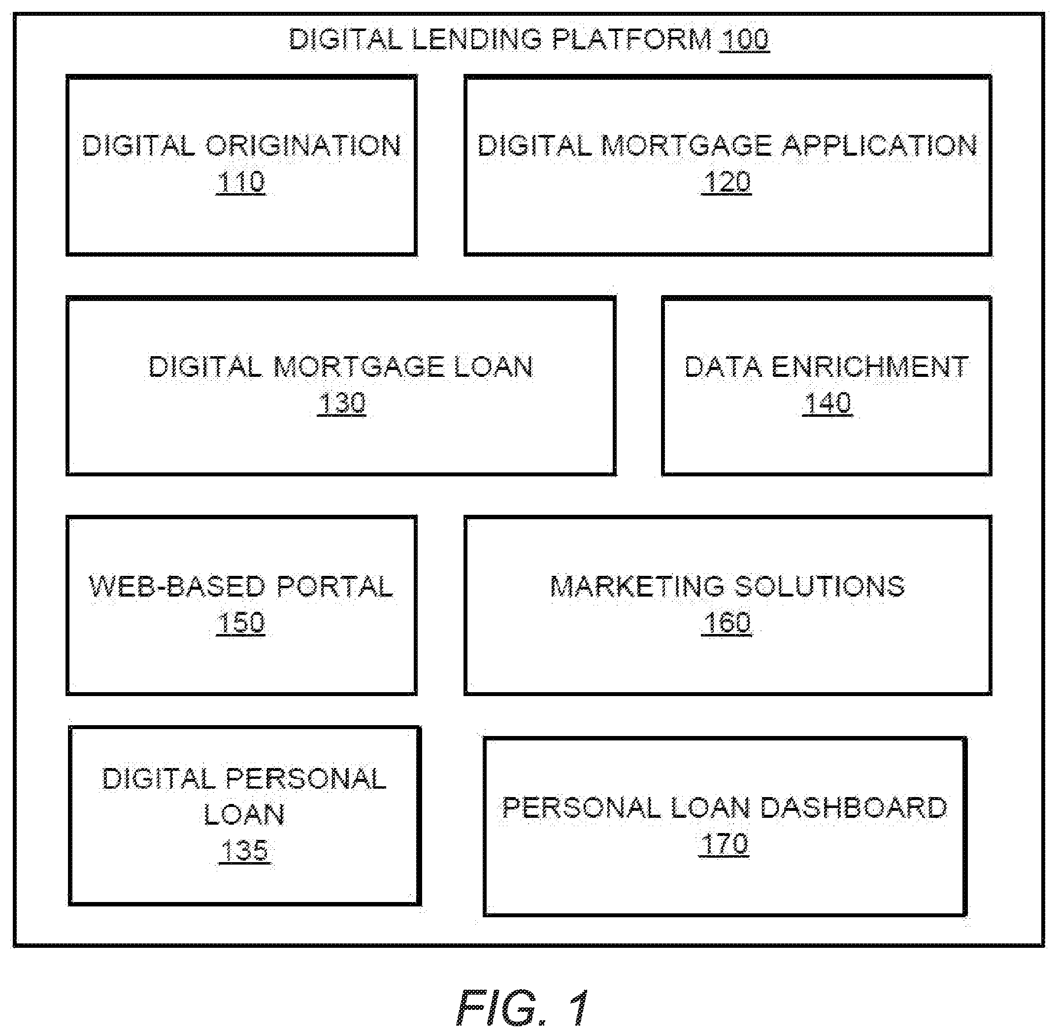 Patent US12333559 — Lead management system and methods thereof — Figure 1