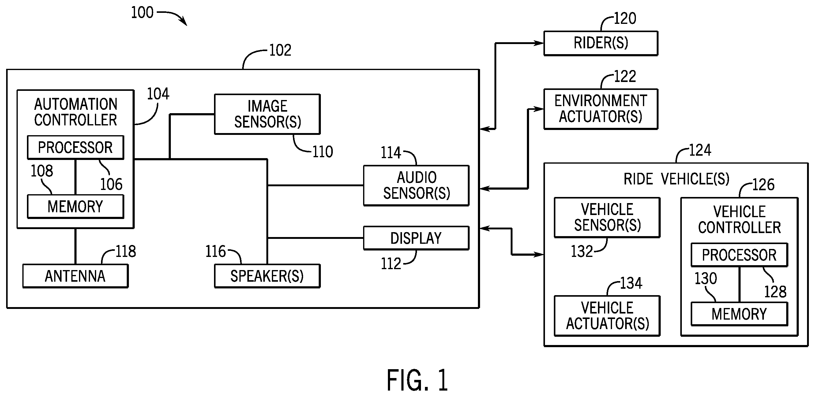 Patent US12333640 — Facial activity detection for virtual reality systems and methods — Figure 1