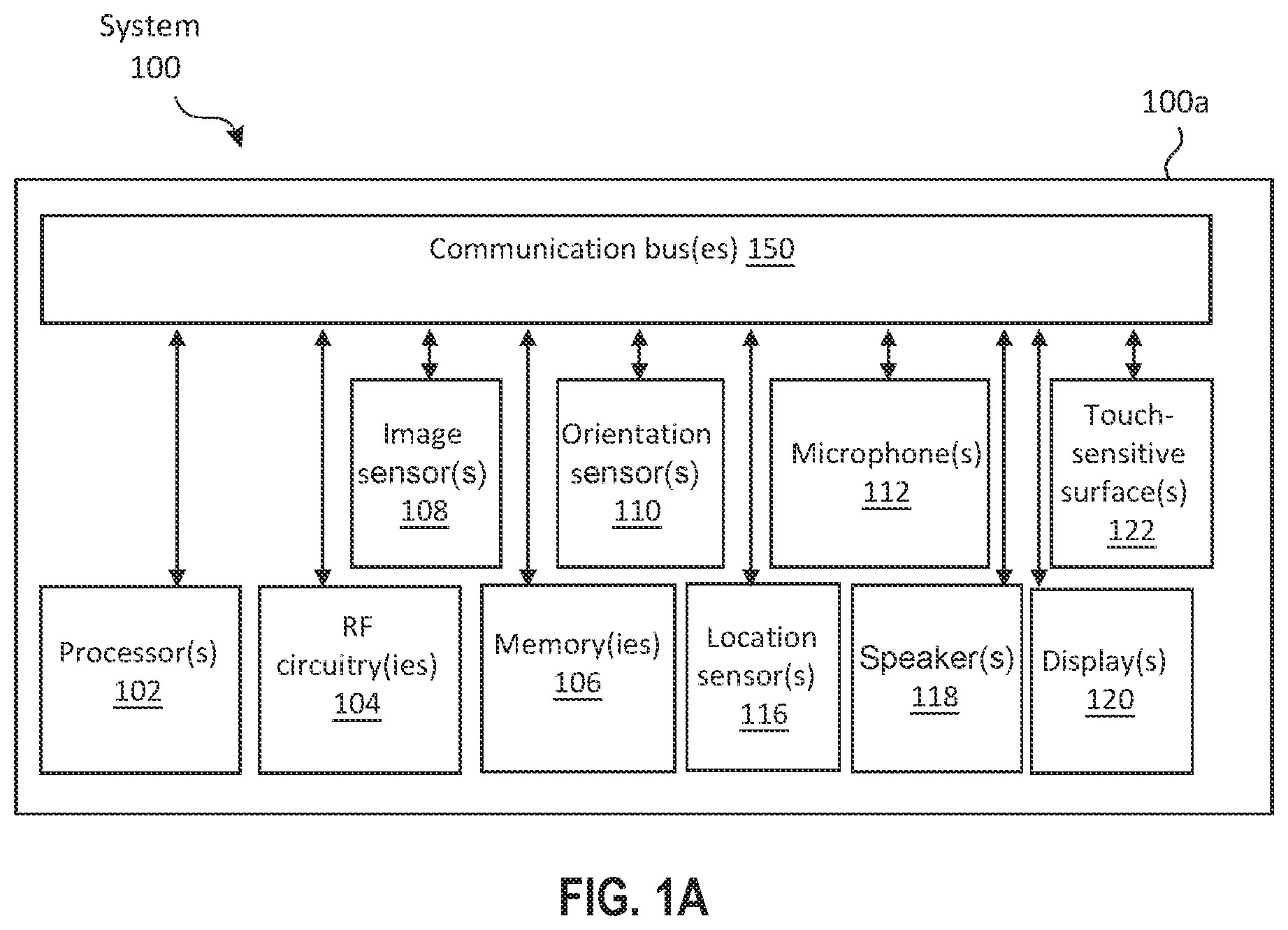 Patent US12333643 — Techniques for resizing virtual objects — Figure 1