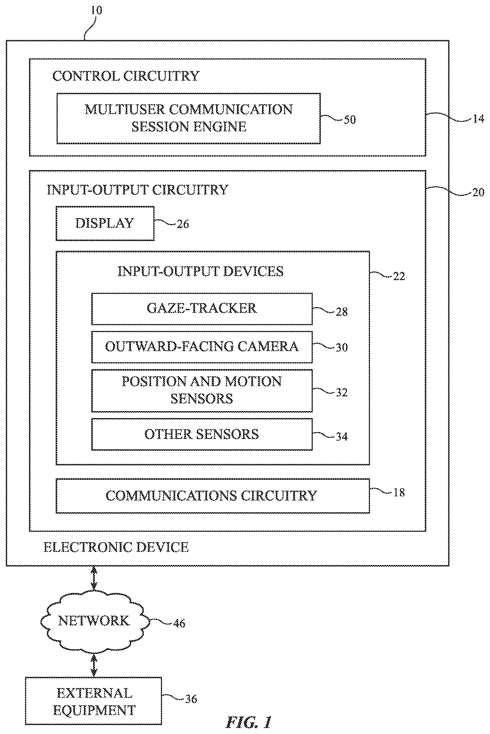 Patent US12333662 — Presentations in multi-user communication sessions — Figure 1