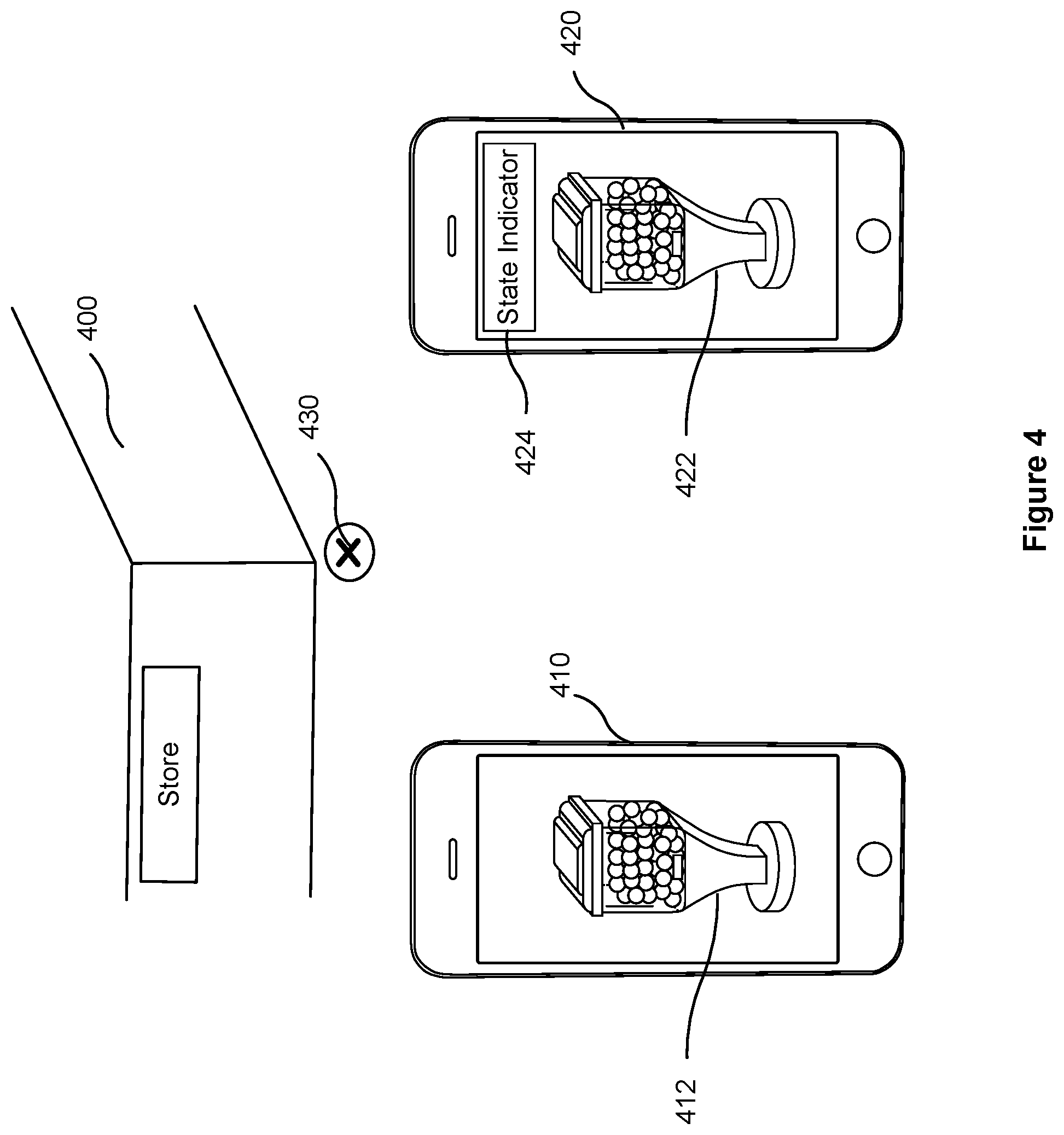 Patent US12333664 Figure 4 – Location-based digital token management systems, methods, and apparatus