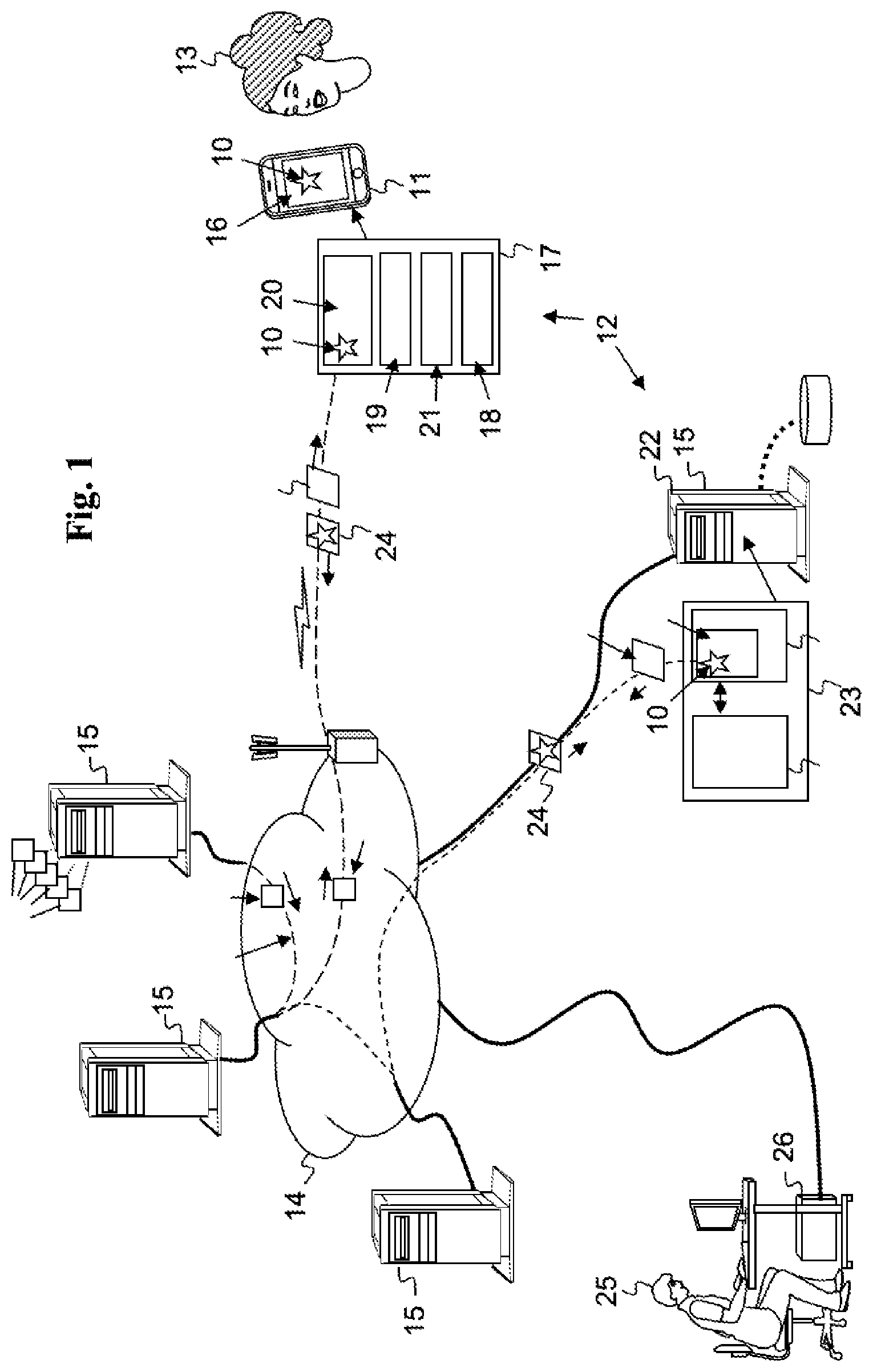 Patent US12333674 Figure 1 – System and a method for surveying graphical objects on a screen display